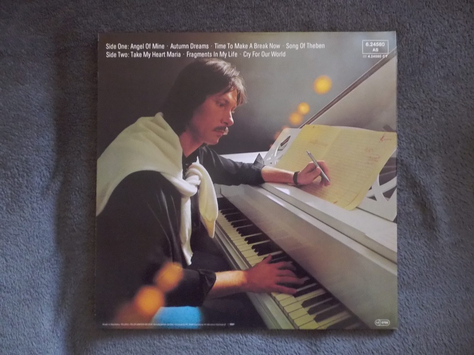 Frank Duval – Angel of Mine | TELDEC LP, Deutschland 1981, Bild 4