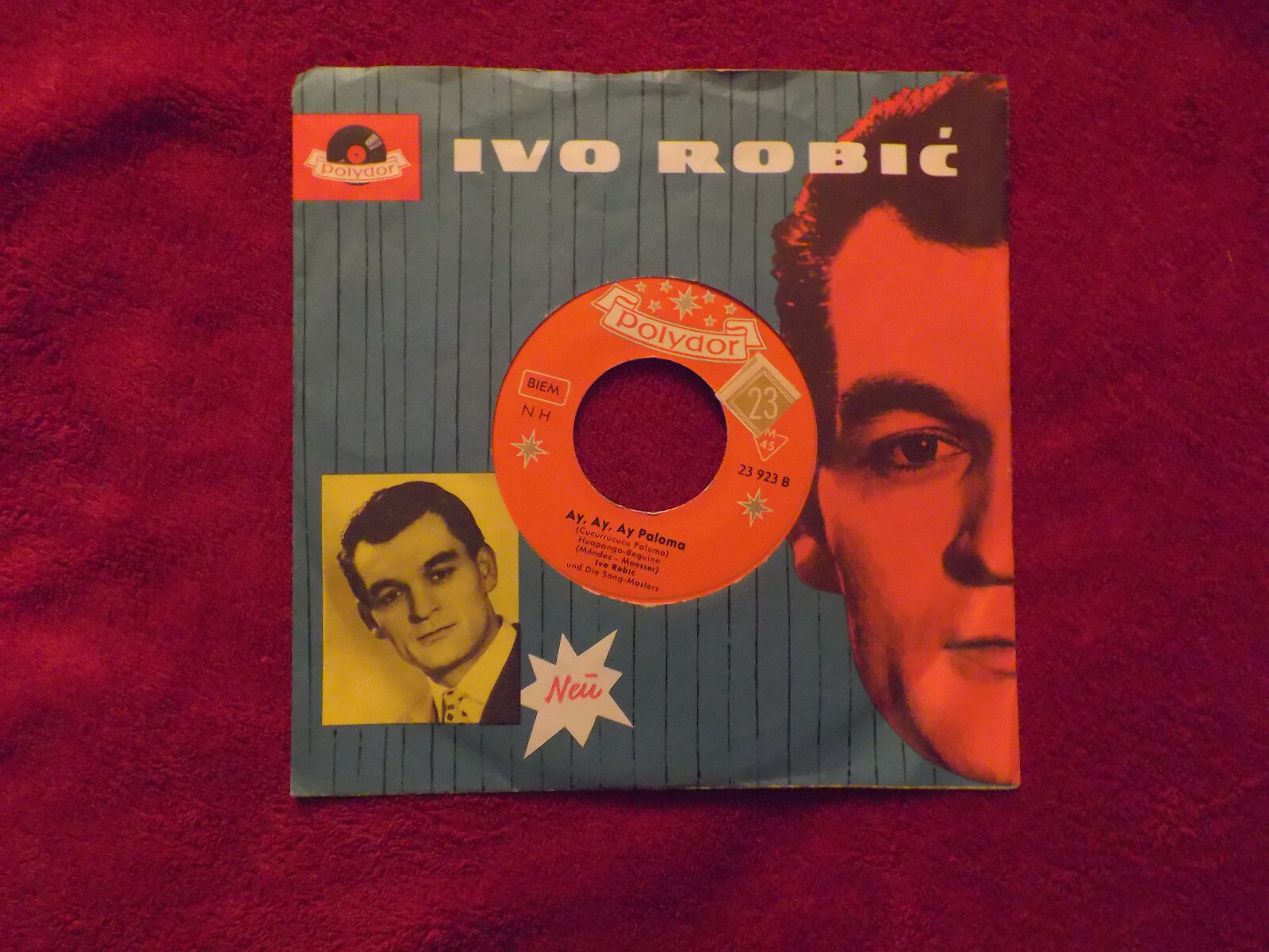 Ivo Robic – Morgen / Ay, ay, ay Paloma | Polydor Single