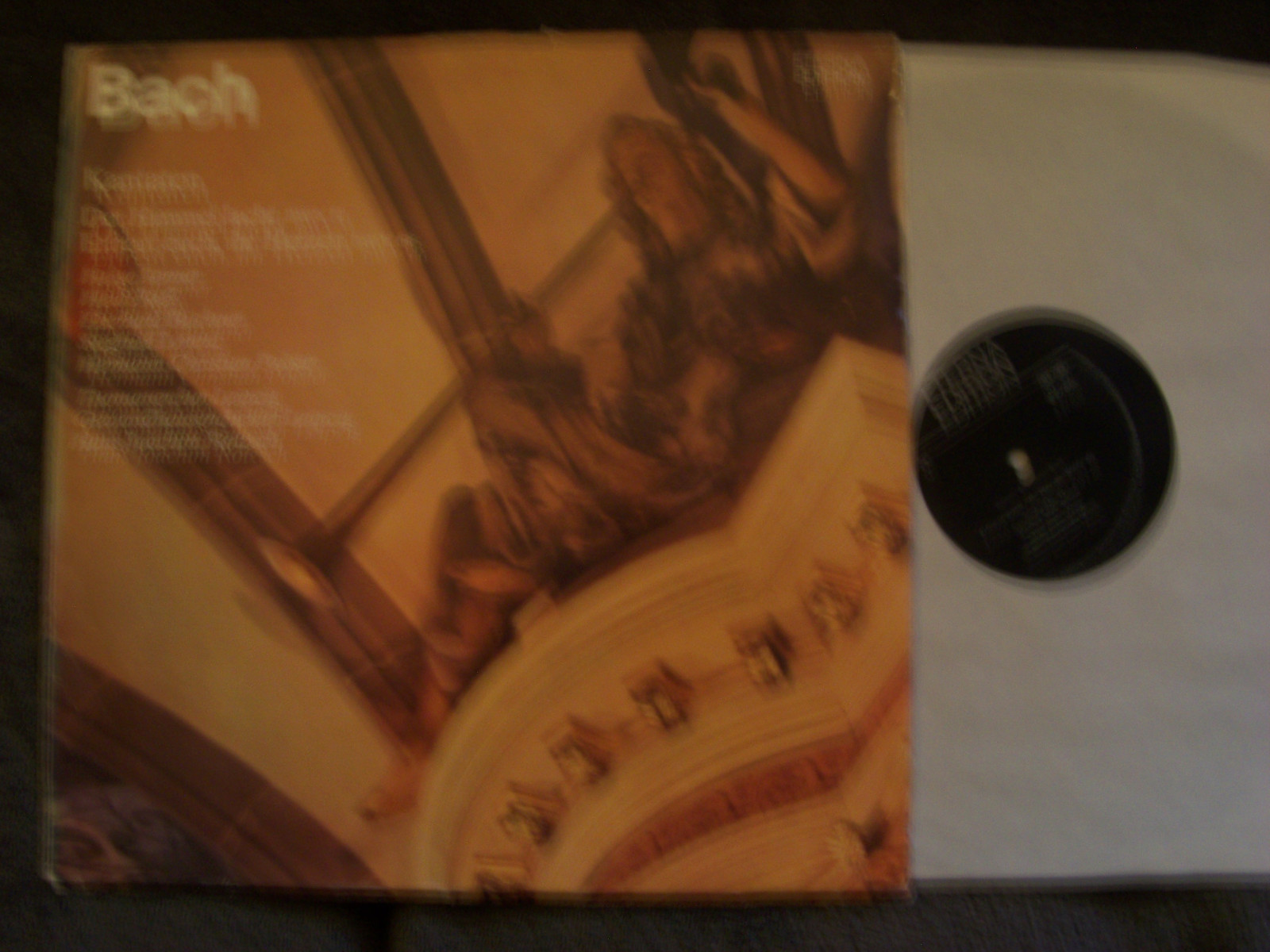 Bach – Kantaten: Der Himmel lacht / Erfreut euch, ihr Herzen – Eterna Edition LP