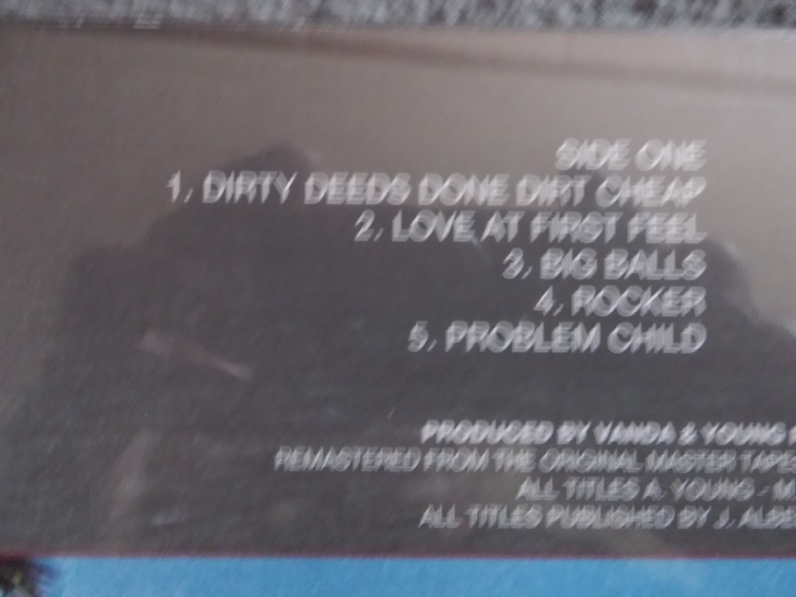 AC/DC – Dirty Deeds Done Dirt Cheap (LP, Columbia Records, 5107601, EU), Bild 3