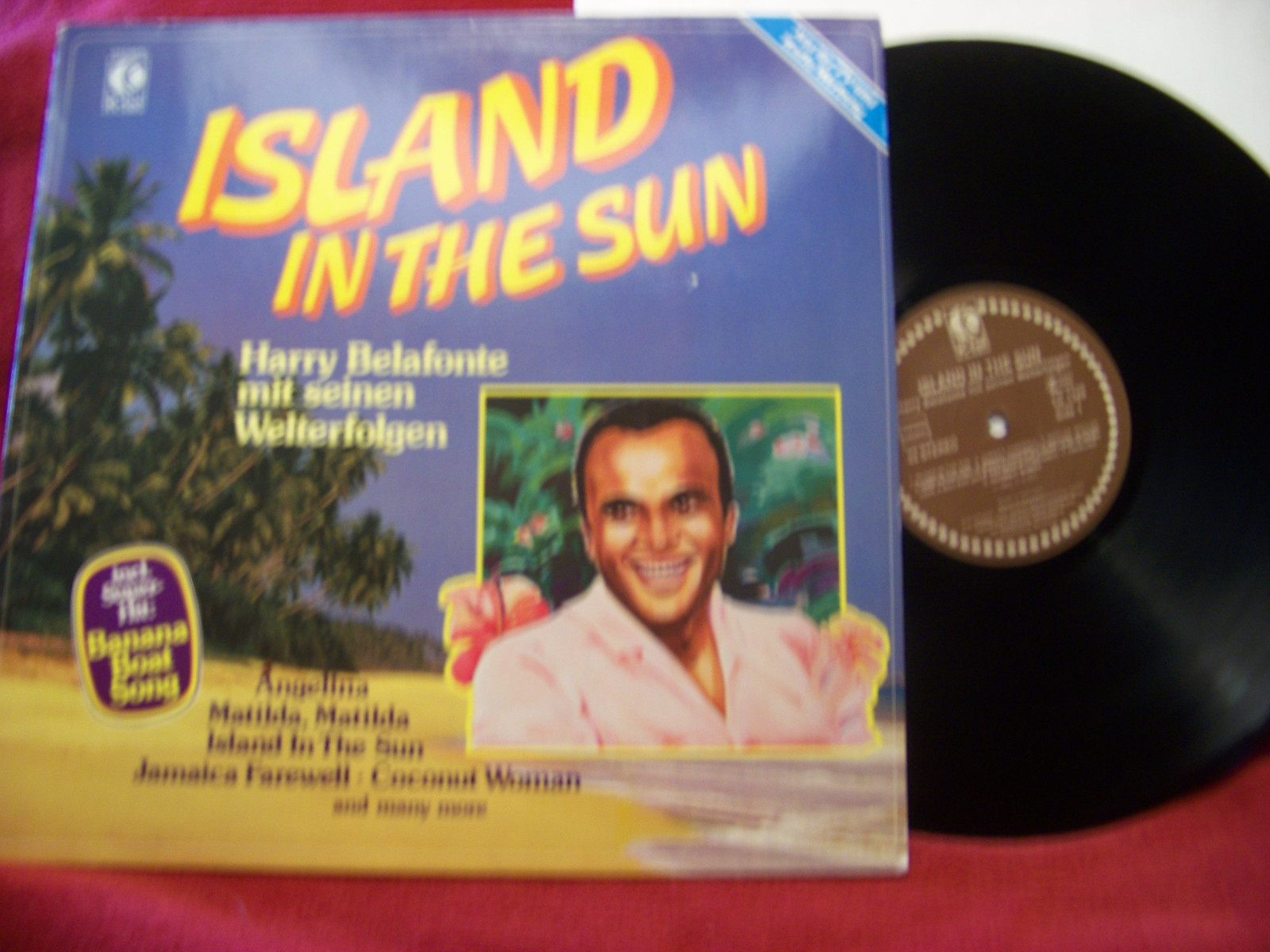 Harry Belafonte – Island in the sun (LP, K-tel Records, TG 1349)