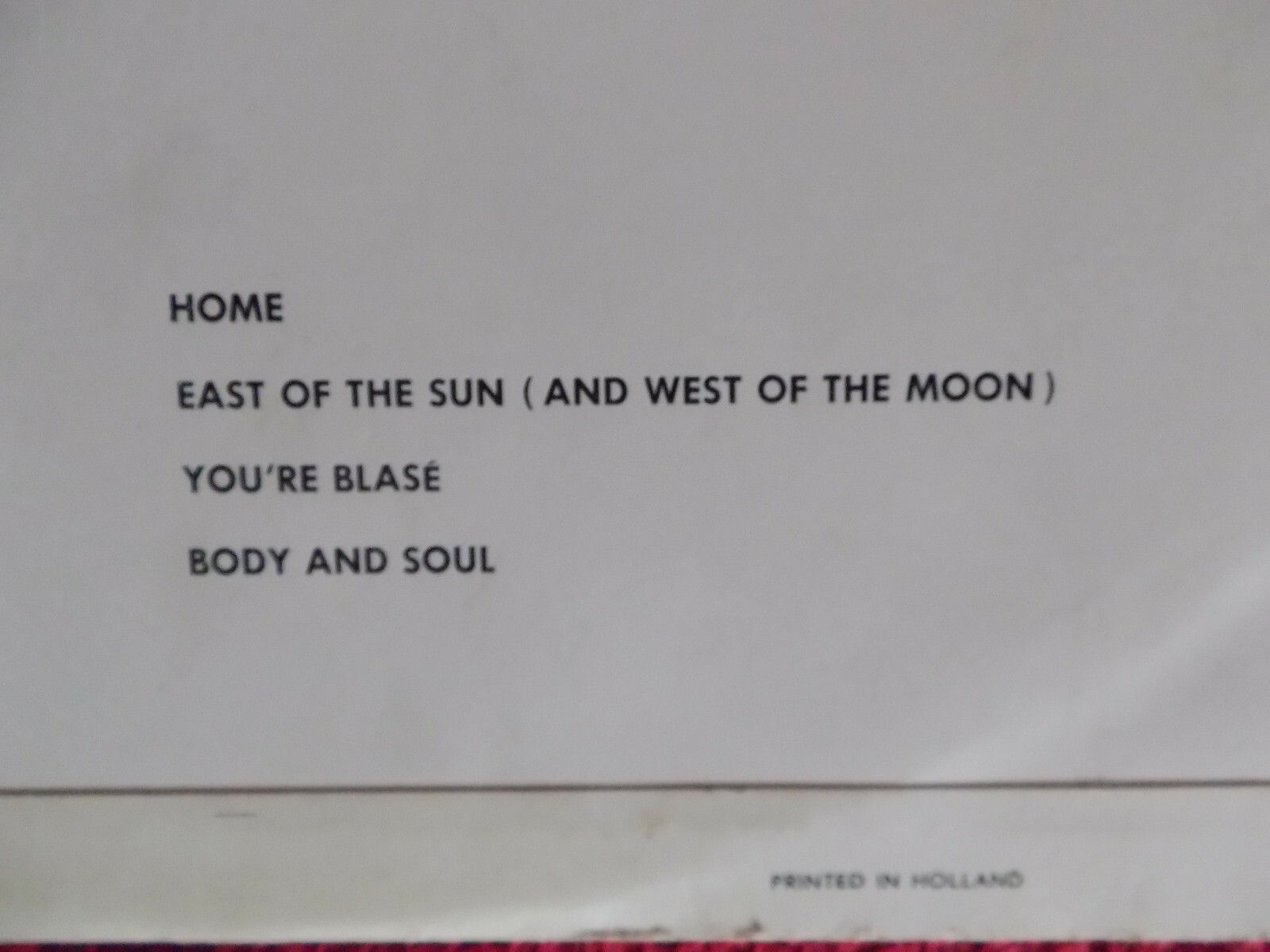 Louis Armstrong – Louis under the stars (LP, Verve Records, MGV 4012, Niederlande), Bild 4
