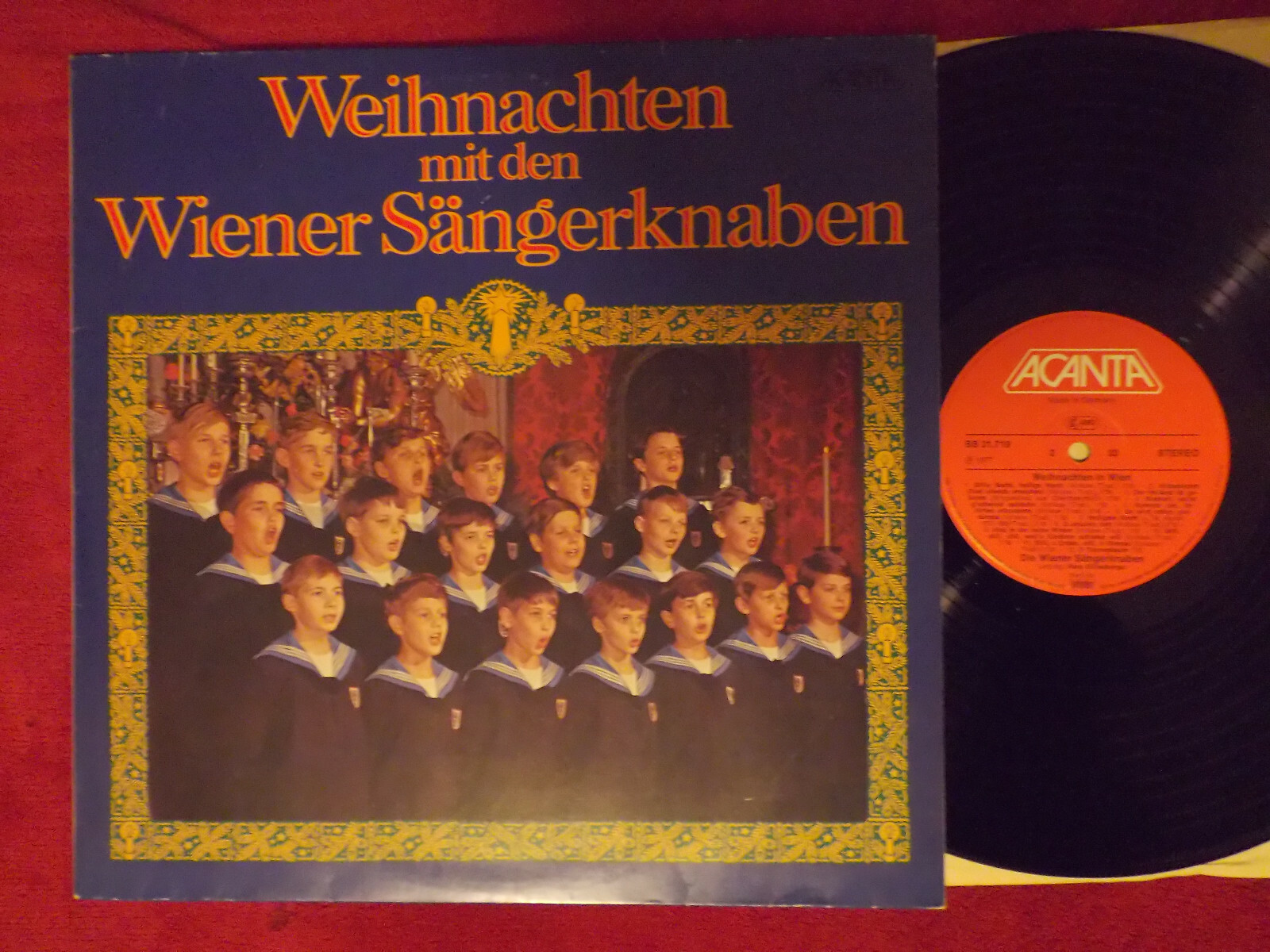Wiener Sängerknaben – Weihnachten mit den Wiener Sängerknaben (Acanta Records, BB 21.719, LP, 1977)