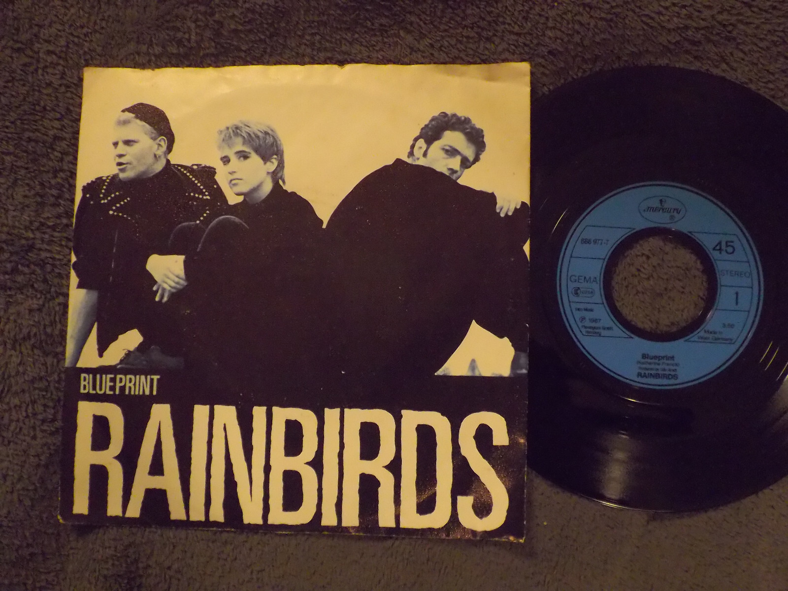 Rainbirds – Blueprint / It´s all right | Mercury Records, 7″-Single (1987)