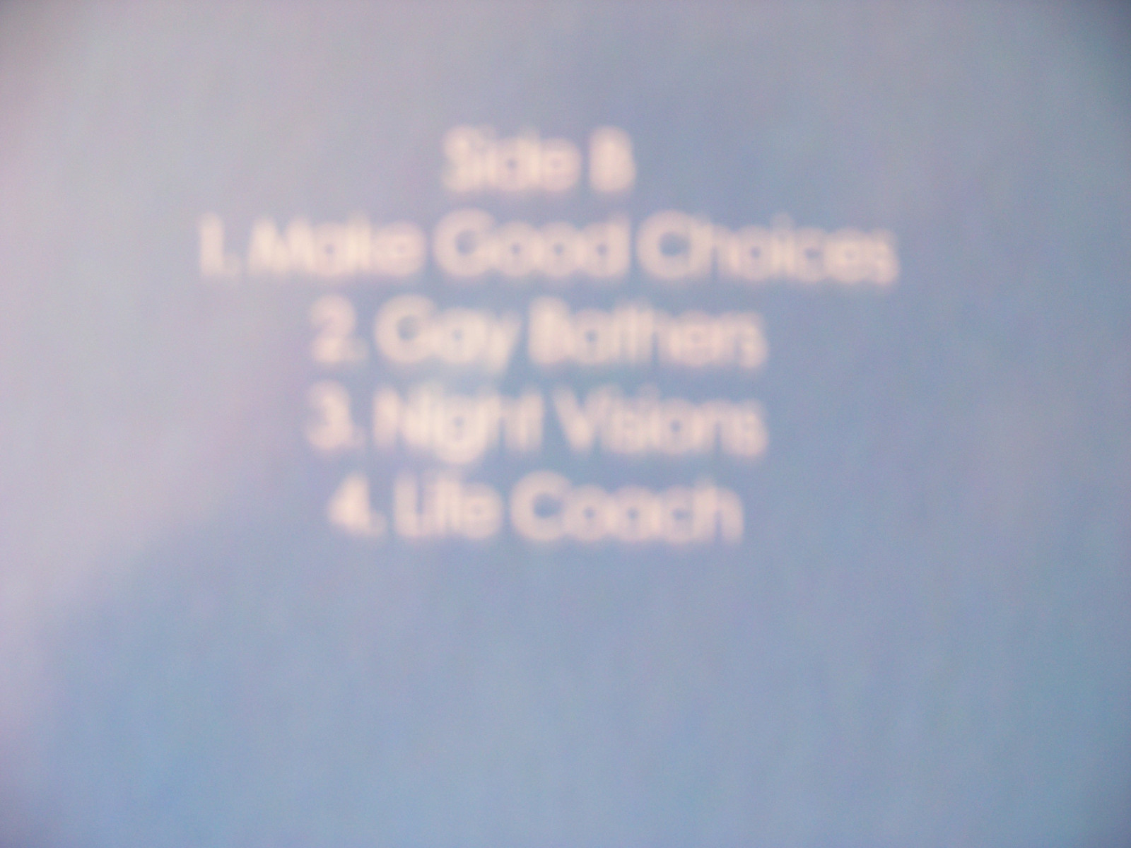 Phil Manley – Life Coach (LP, Thrill Jockey, 2011), Bild 3