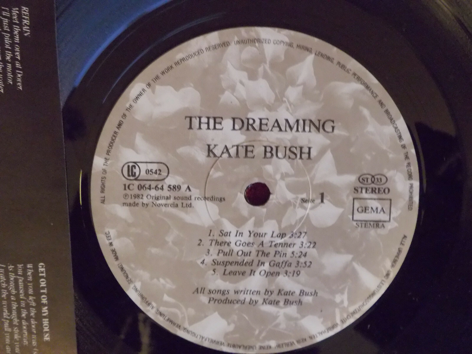 Kate Bush – The Dreaming | EMI Records, LP, Deutschland, 1982, Bild 3