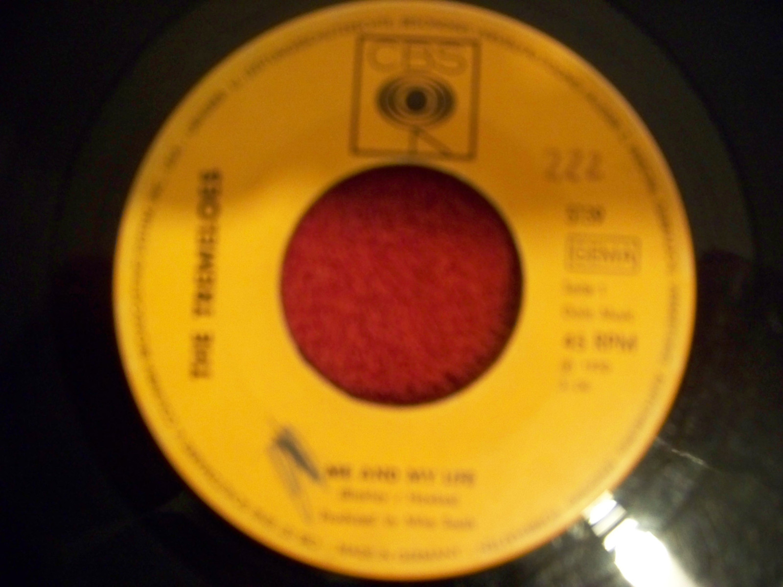 Tremeloes – Me and My Life / Try Me – CBS Records 5139 (Deutschland, 1970)