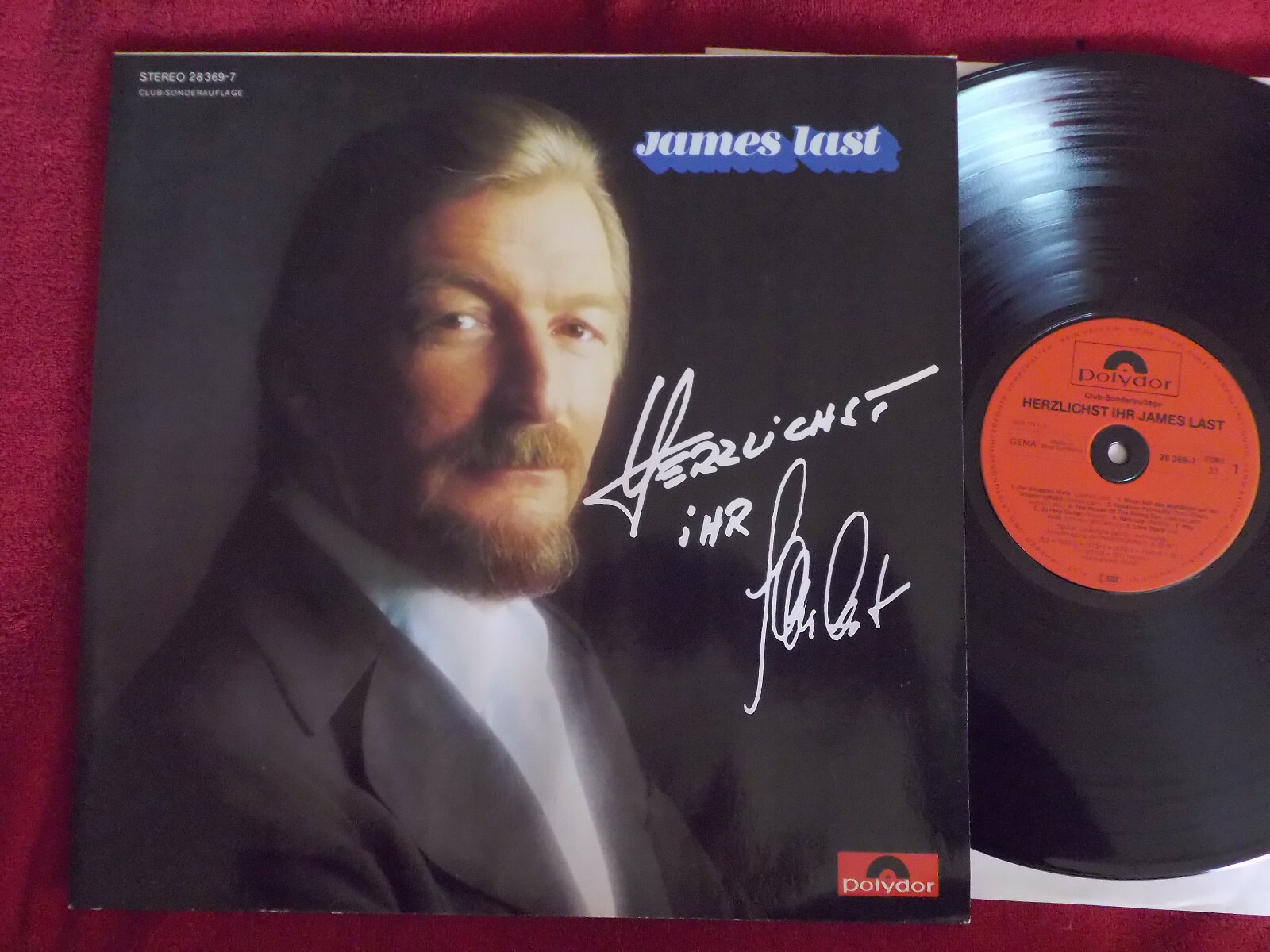 James Last – Herzlichst ihr James Last (Polydor Club-Sonderauflage, LP)