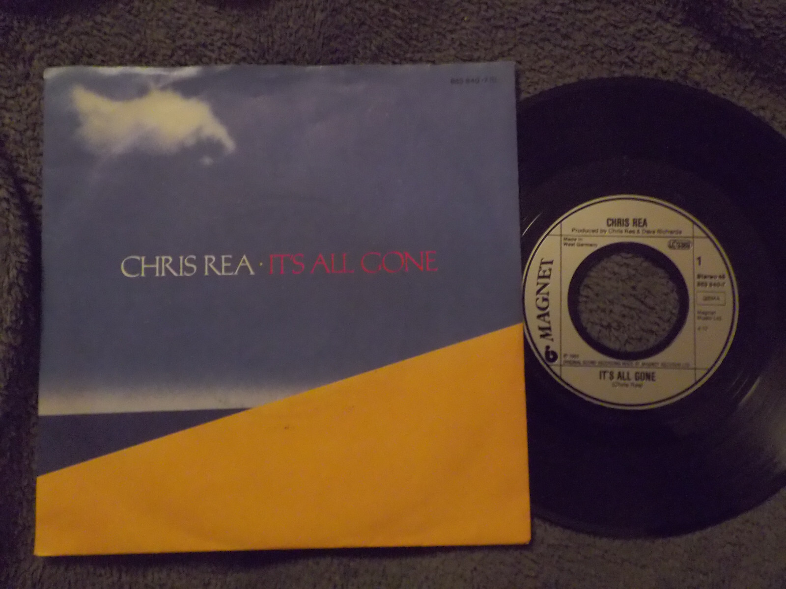 Chris Rea – It´s all gone / Bless them all (Magnet Records, 7″-Single, 1986)