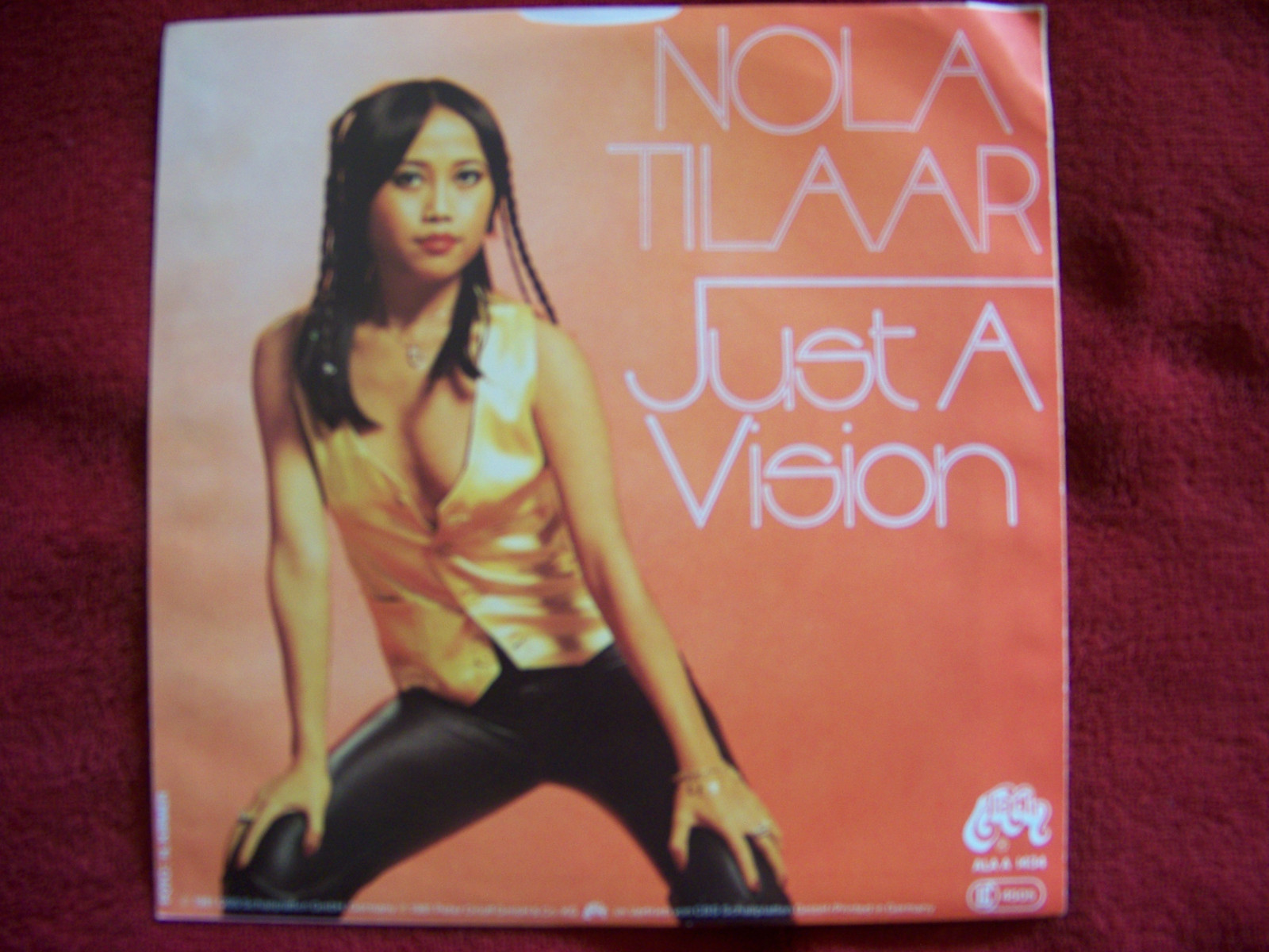 Nolar Tilaar – Just a Vision / That Night (Single, 1981), Bild 2