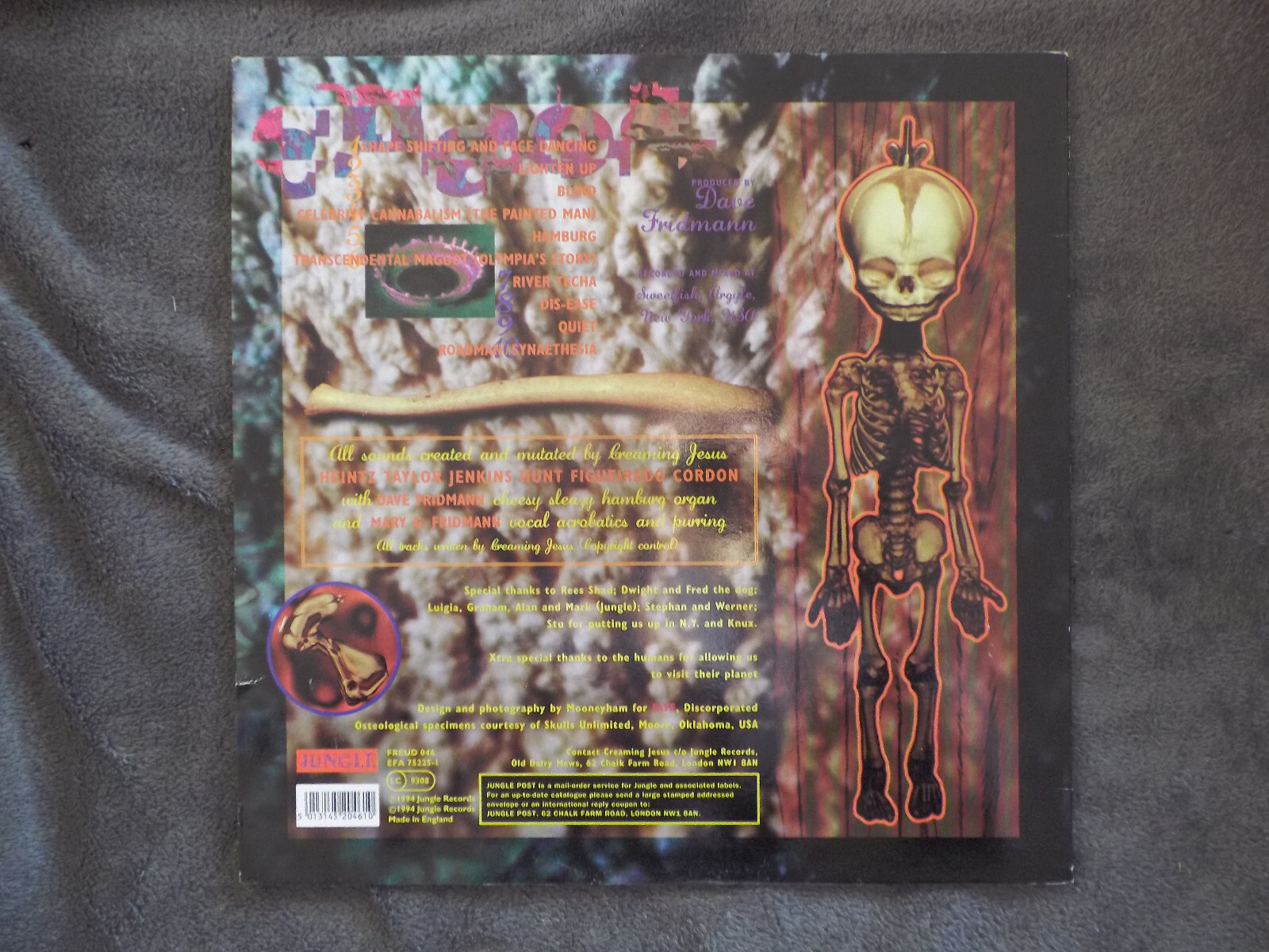 Creaming Jesus – Chaos for the converted (LP, 1994), Bild 2