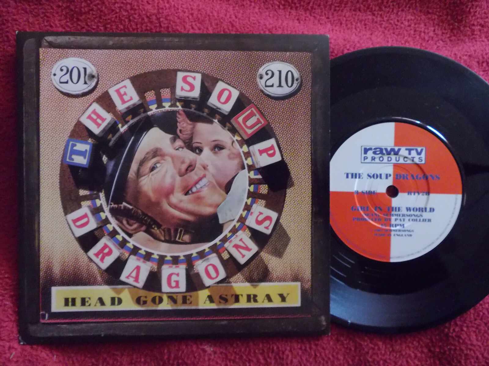 The Soup Dragons – Head gone astray / Girl in the world (UK 7″ Single, 1987)