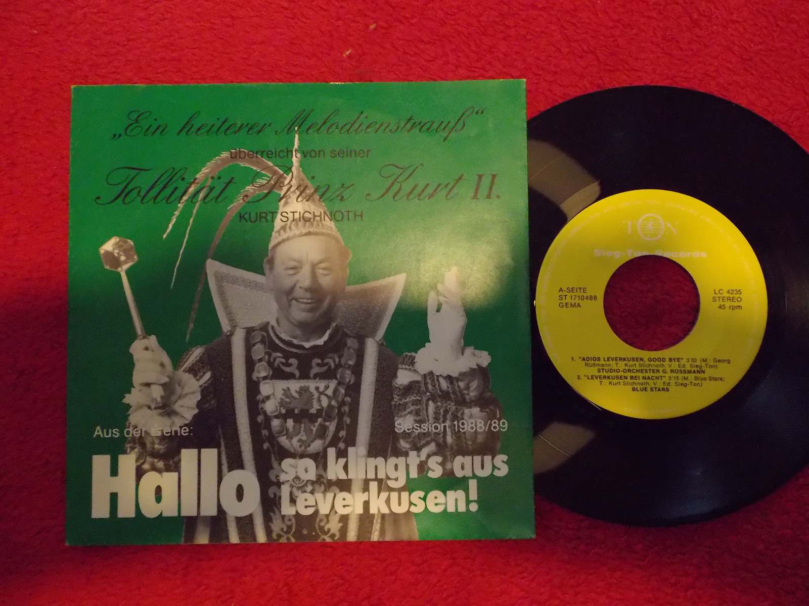 Tollität Prinz Kurt II. – Ein heiterer Melodienstrauß (Single)