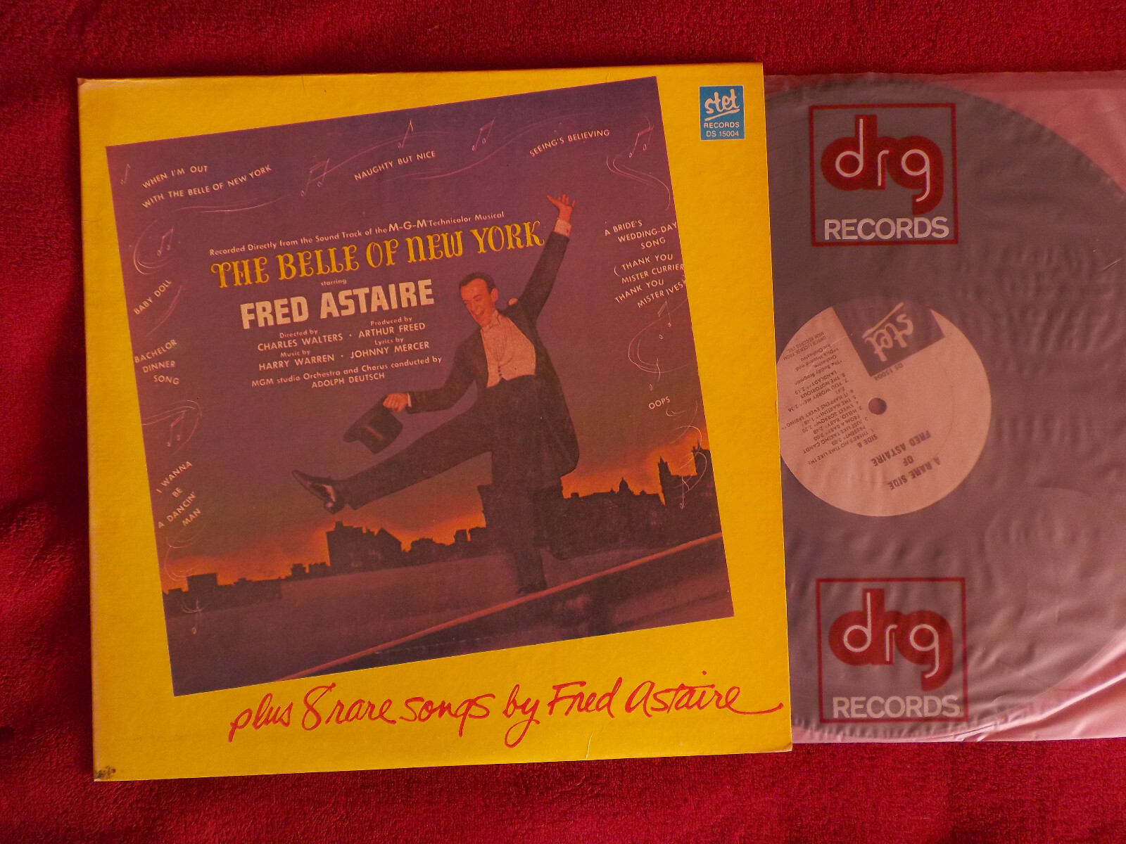 Fred Astaire – The belle of New York (LP, US, 1978)