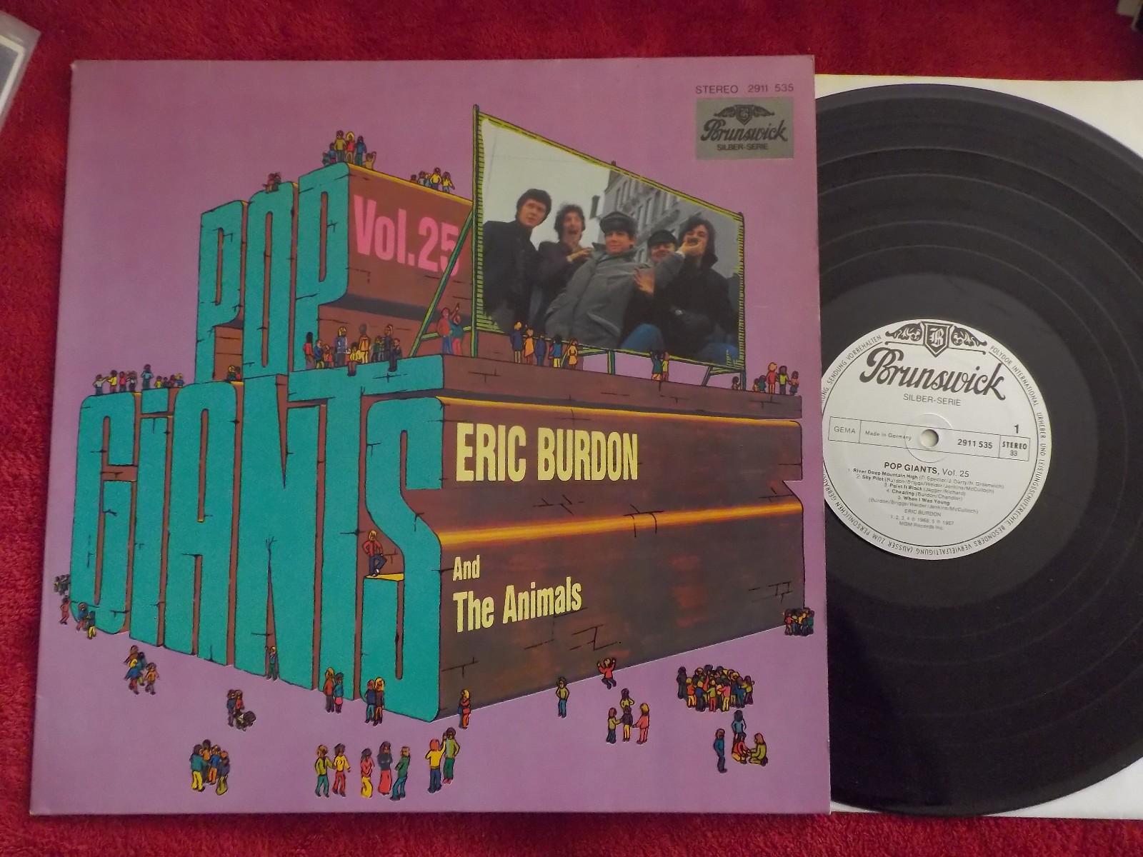 Eric Burdon and the Animals – Pop Giants | LP, Brunswick Records