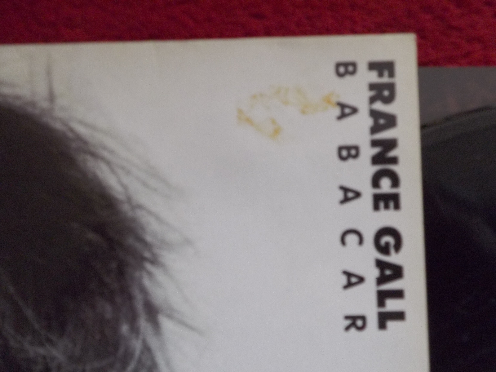 France Gall – Babacar | Apache Records LP, Deutschland 1987, Bild 2
