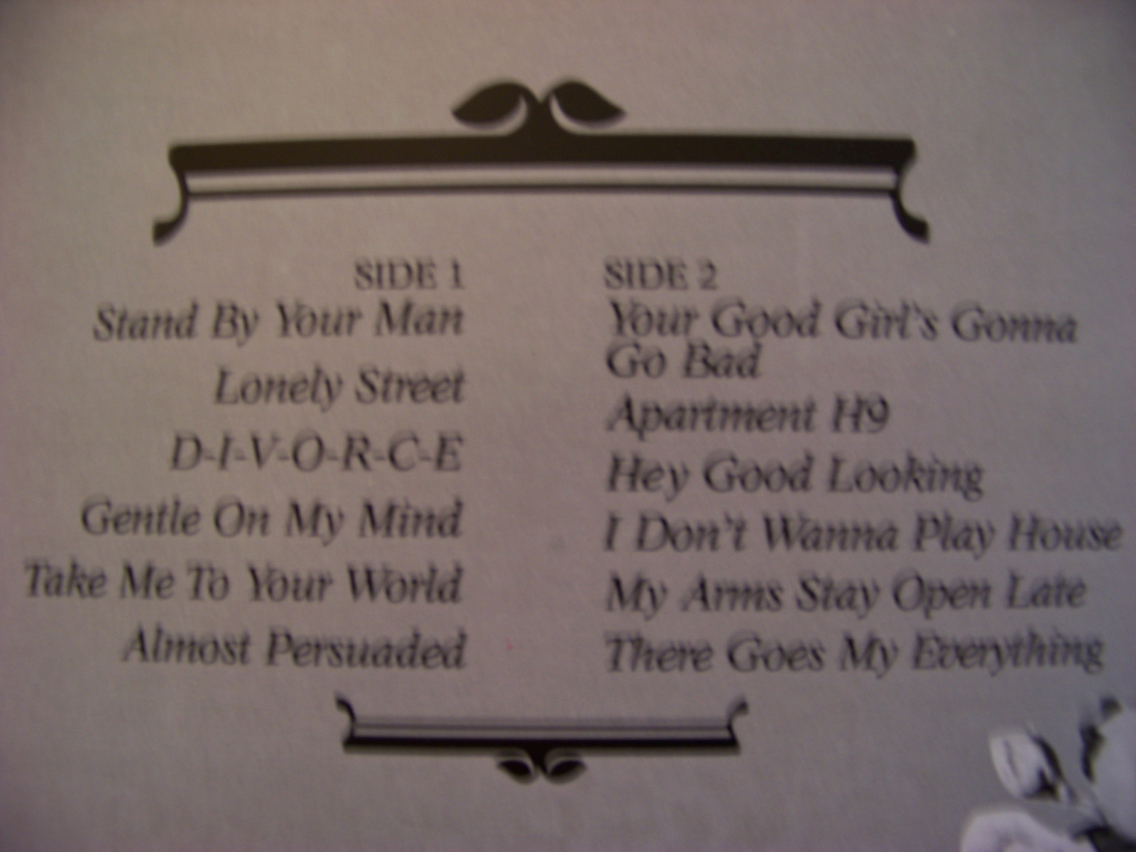 Tammy Wynette – The Best of Tammy Wynette | CBS Records 63578, Niederlande, 1975, Bild 2