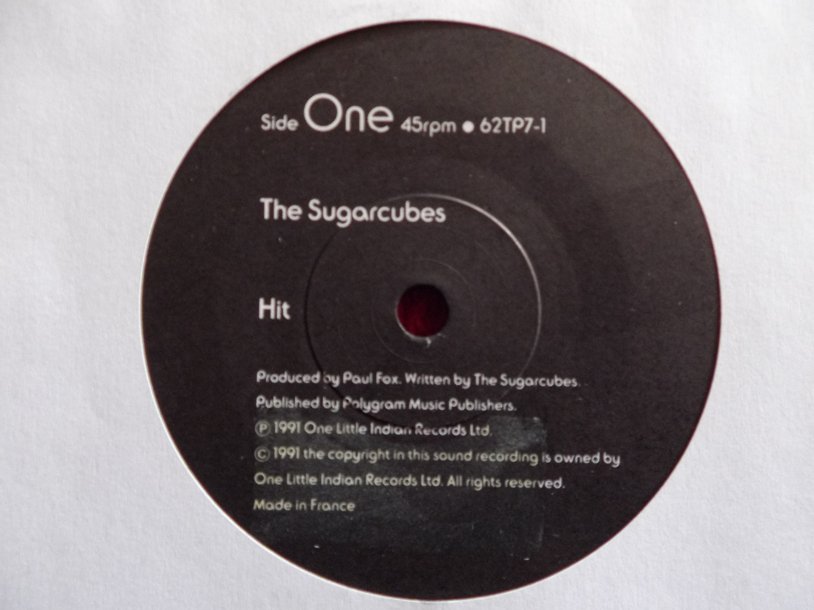 The Sugarcubes – Hit / Theft – 7″-Single, 1991