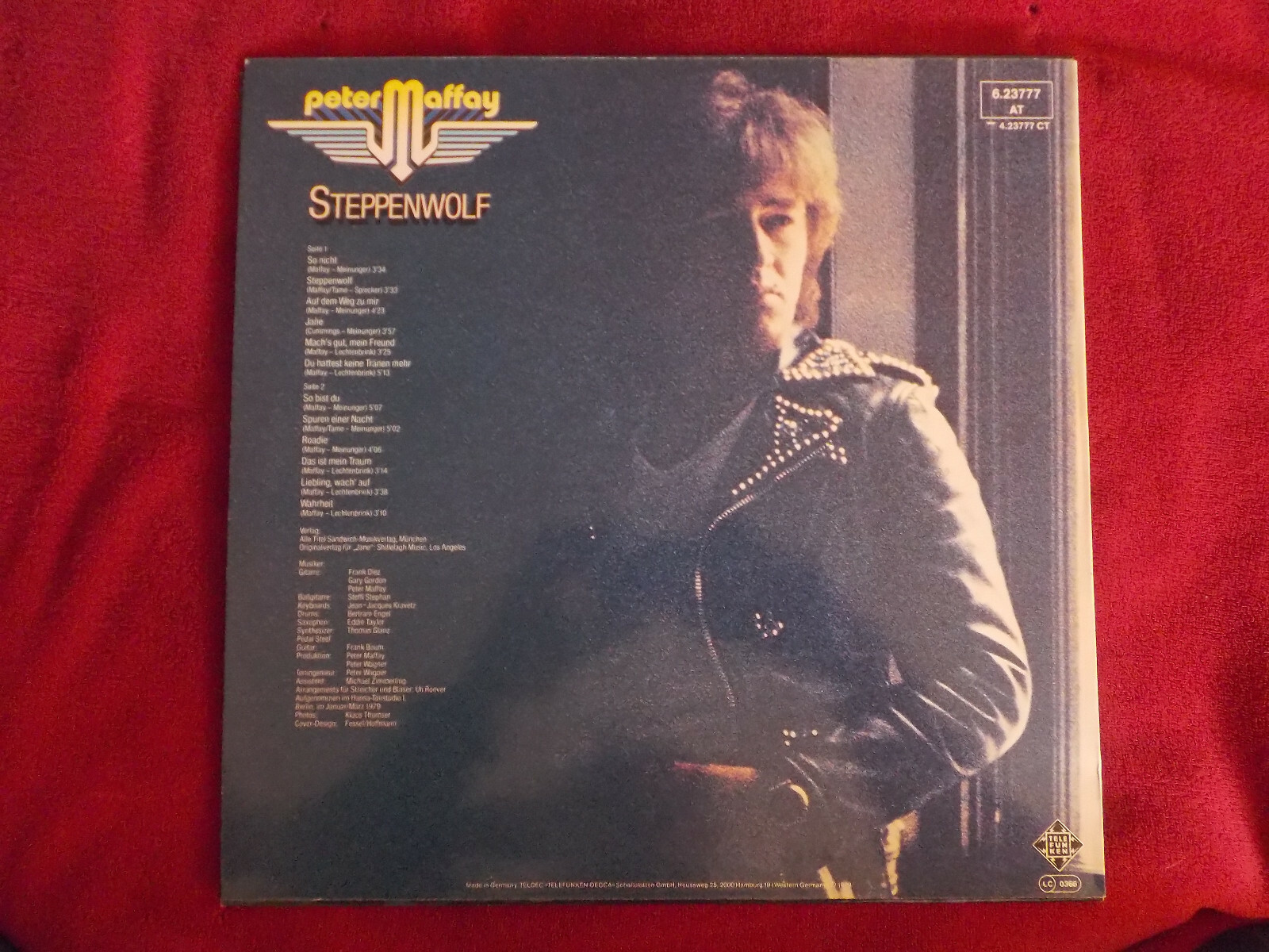 Peter Maffay – Steppenwolf (Telefunken Records, 1979), Bild 2