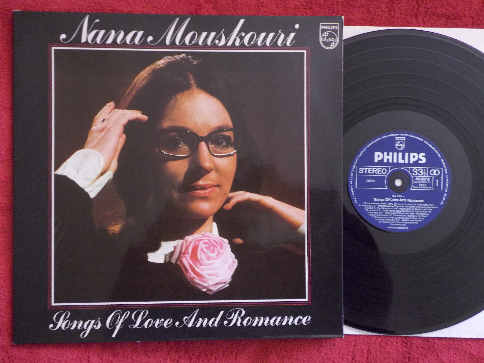 Nana Mouskouri – Songs of love and romance | Doppel-LP, Philips