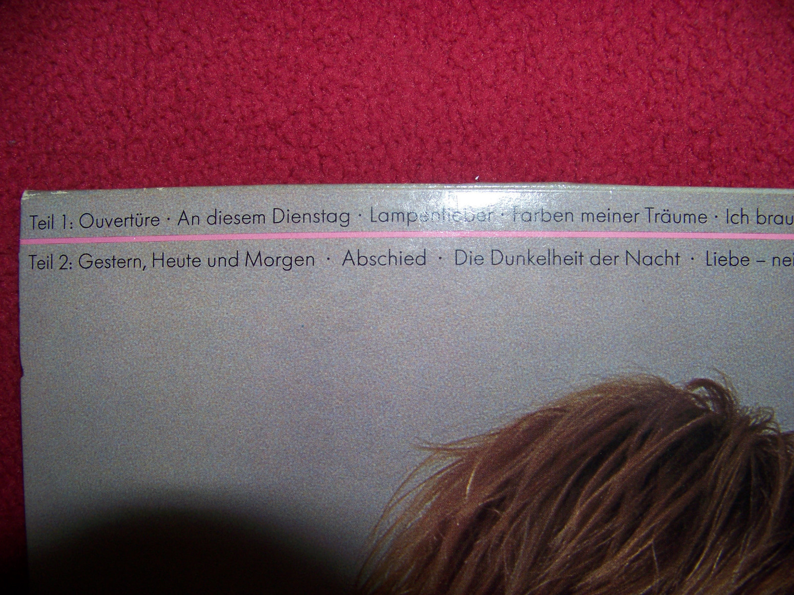 Gitte Haenning – Berührungen (LP, Global Records 76 425 IU), Bild 3