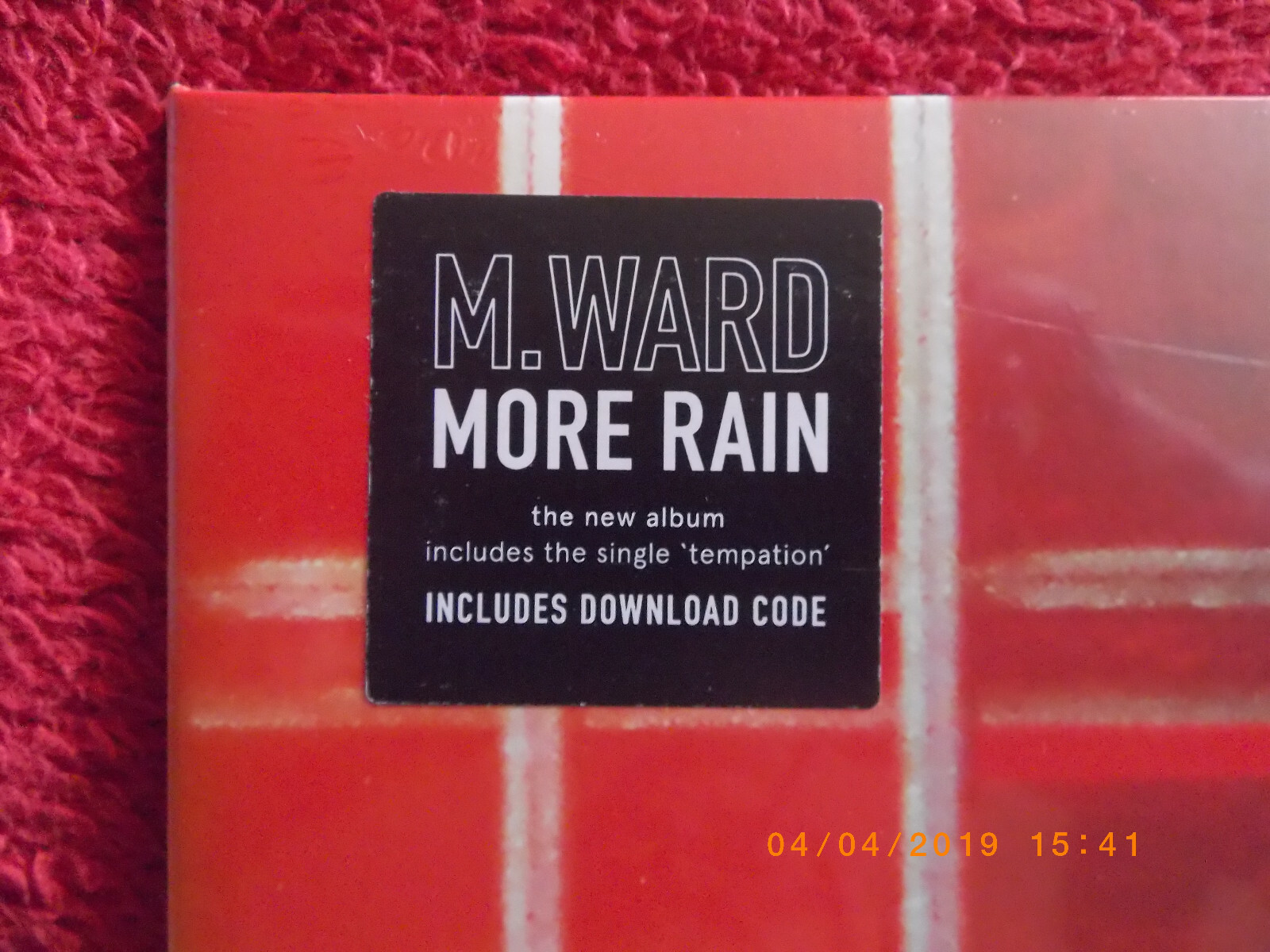 M. Ward – More Rain (LP, Bella Union Records, BELLA 521 V, 2016), Bild 2