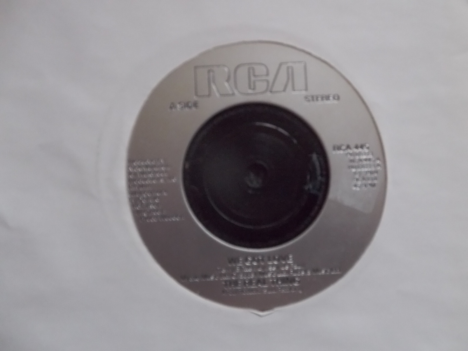 The Real Thing – We got love / Street scene | RCA 445, 1984