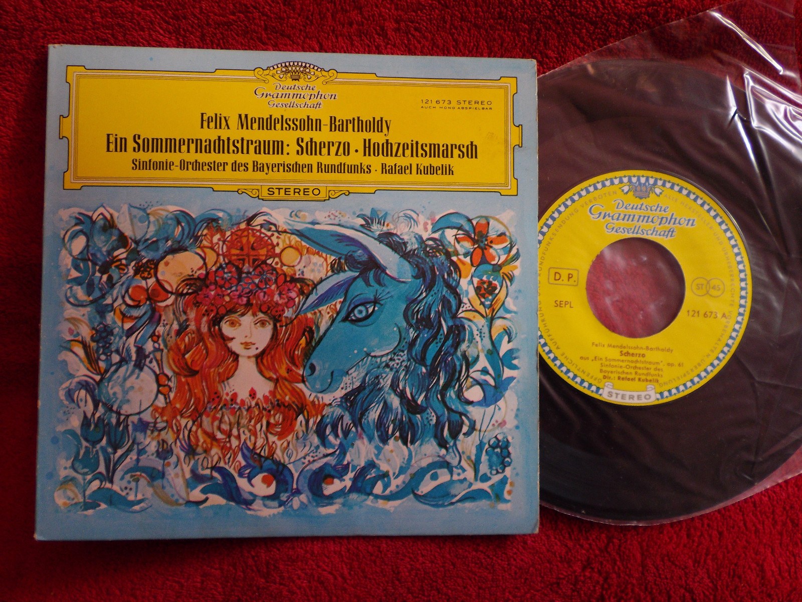 Sinfonie-Orch. des Bayrischen Rundfunks – Scherzo / Hochzeitsmarsch (Single, 45 U/min)