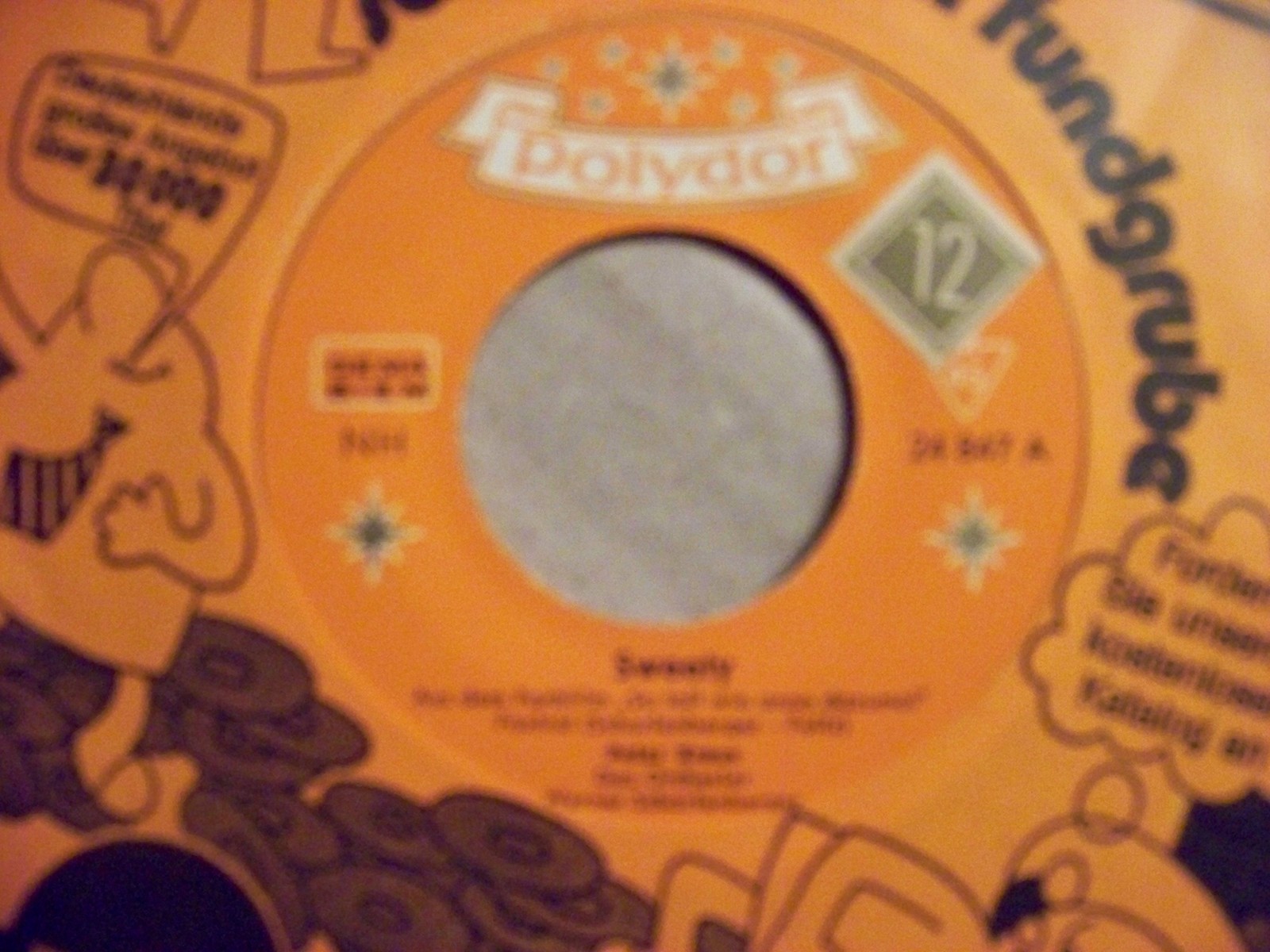 Peter Kraus – Sweety / Straße der Sehnsucht (Polydor, Single)
