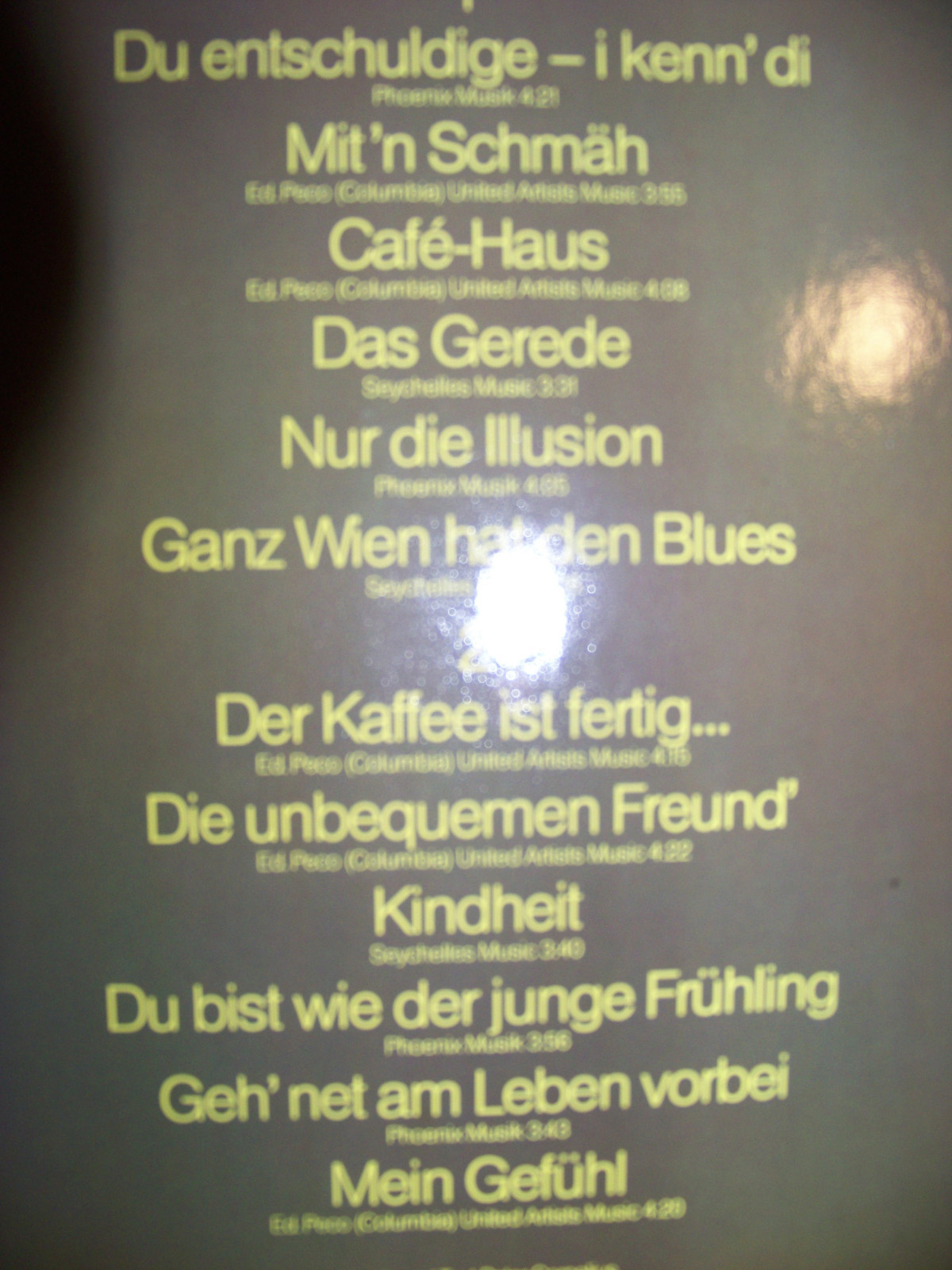 Peter Cornelius – Du entschuldige - i kenn´ di | Philips Records Club Edition LP, Bild 3