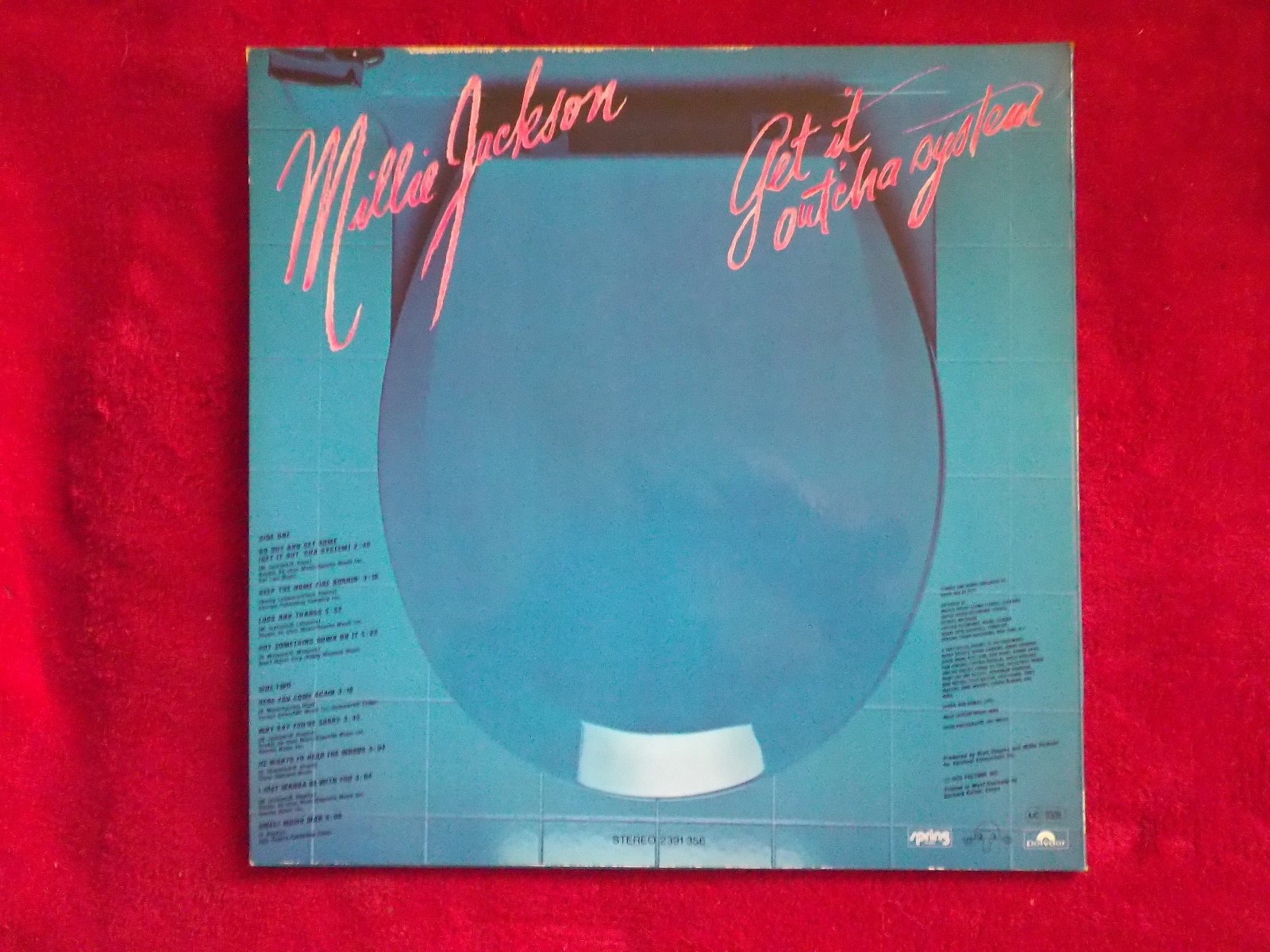 Millie Jackson – Get it out´cha system | Polydor LP, Deutschland 1978, Bild 2