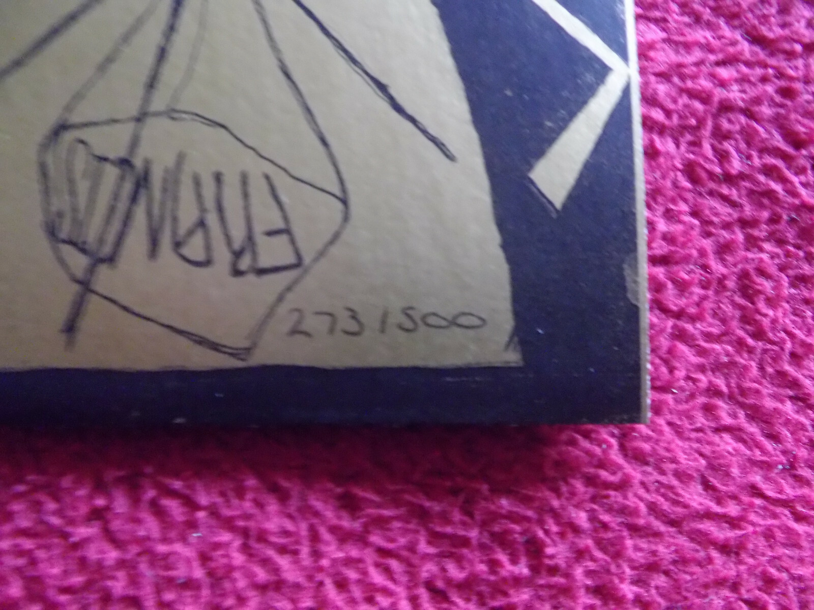 The Rayographs – Francis / Yellow Hair (45er, EWK 02, 2009), Bild 4