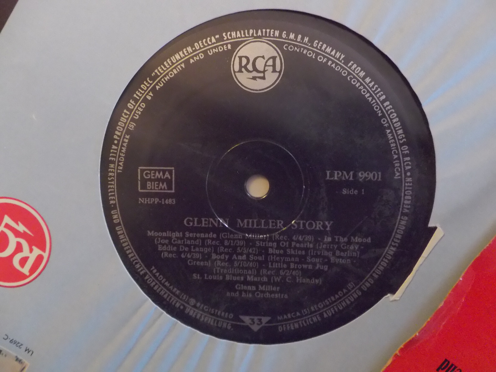 Glenn Miller – Glenn Miller Story | RCA Records LP, Bild 2