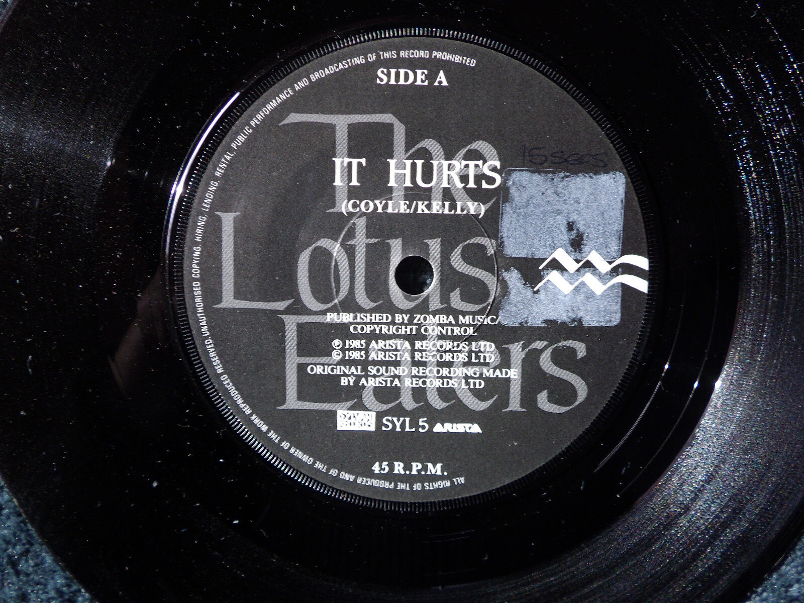 The Lotus Eaters – It hurts / The evidence | 7-Inch-Single