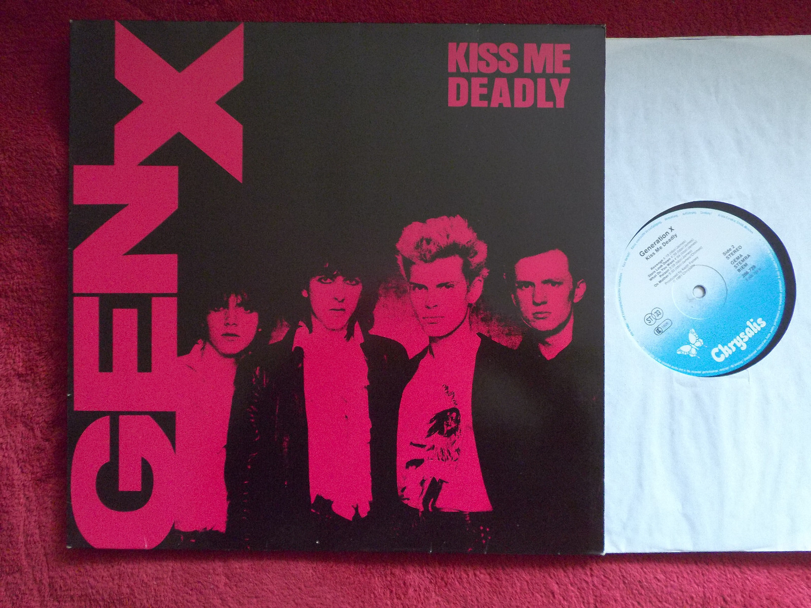 Generation X – Kiss me deadly | Chrysalis Records LP