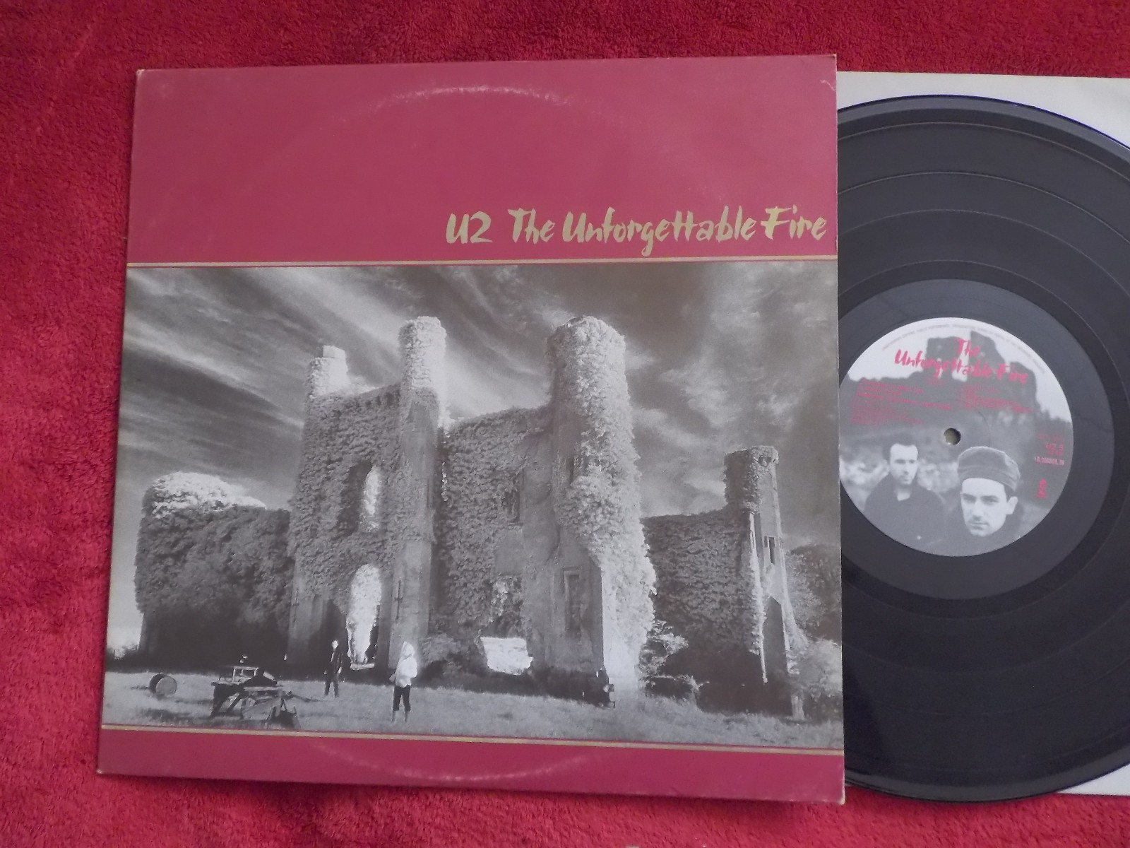 U2 – The Unforgettable Fire (LP, Portugal)