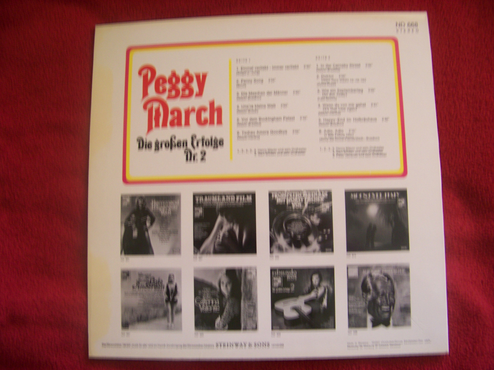 Peggy March – Die großen Erfolge Nr. 2 | Decca LP, Bild 2
