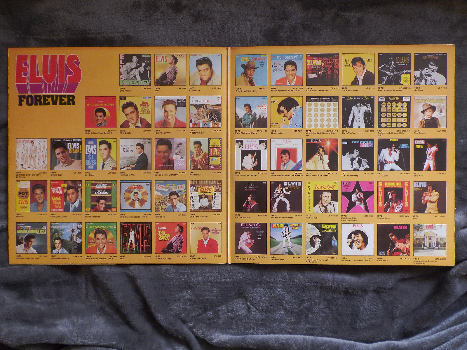 Elvis Presley – Forever 32 Hits | Doppel-LP, RCA Records, 1974, Bild 2