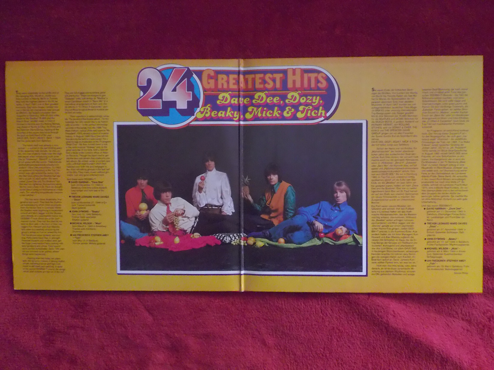 Dave Dee, Dozy, Beaky, Mick & Tich – 24 Greatest Hits | Philips Double LP, Bild 2