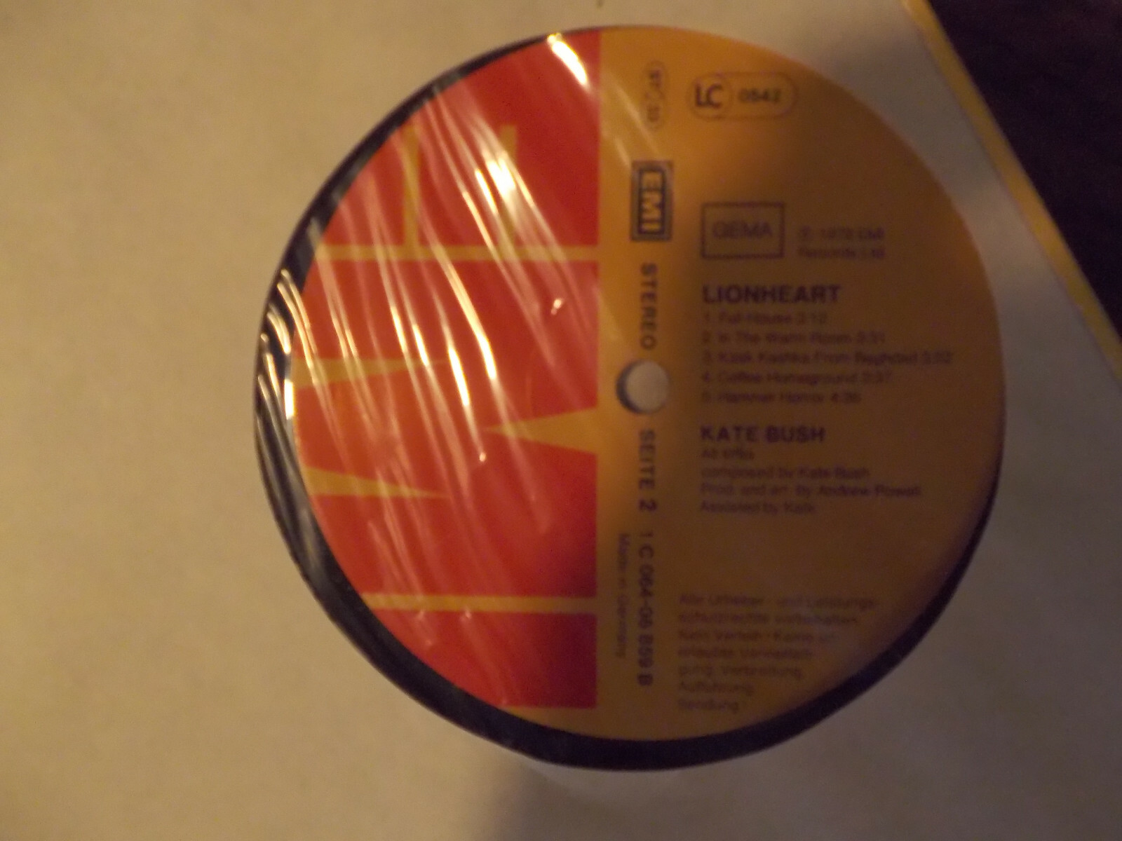 Kate Bush – Lionheart (LP, Deutschland 1978), Bild 2
