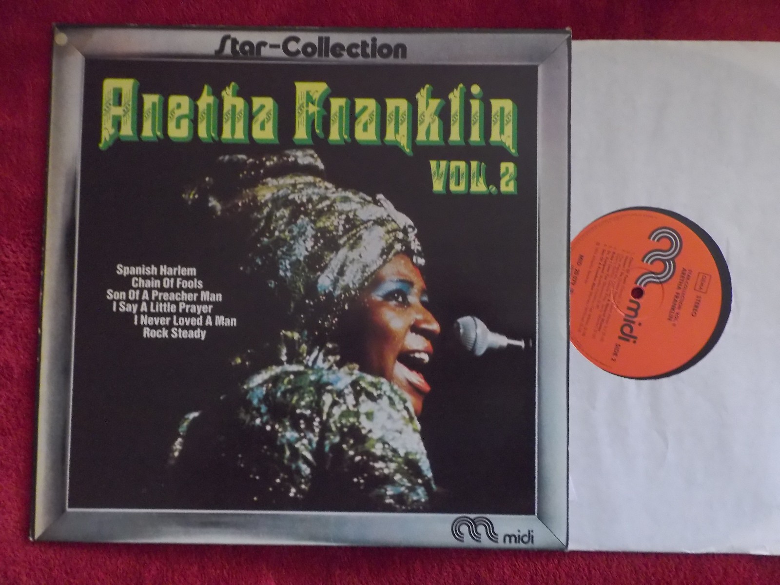Aretha Franklin – Star-Collection Vol. 2 | Midi Records, LP, 1974