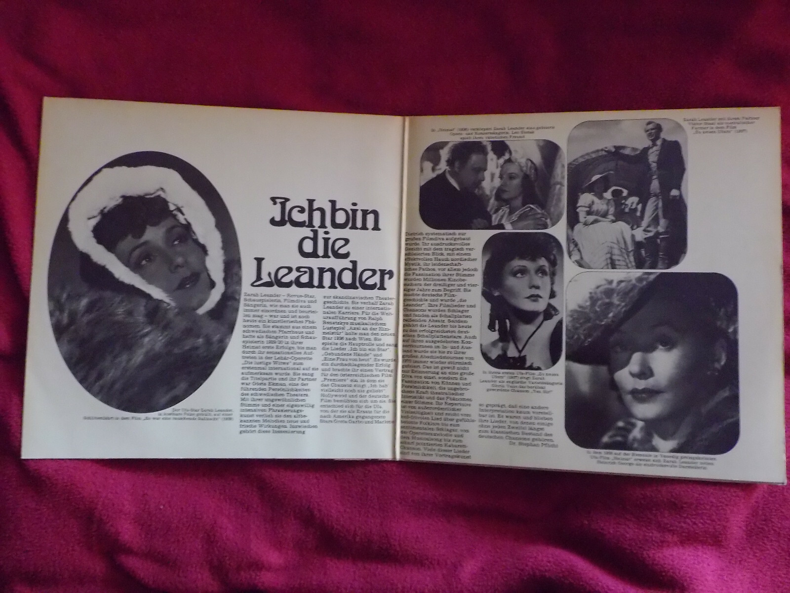 Zarah Leander – Ich bin die Leander | Odeon Records | Doppel-LP, Bild 2