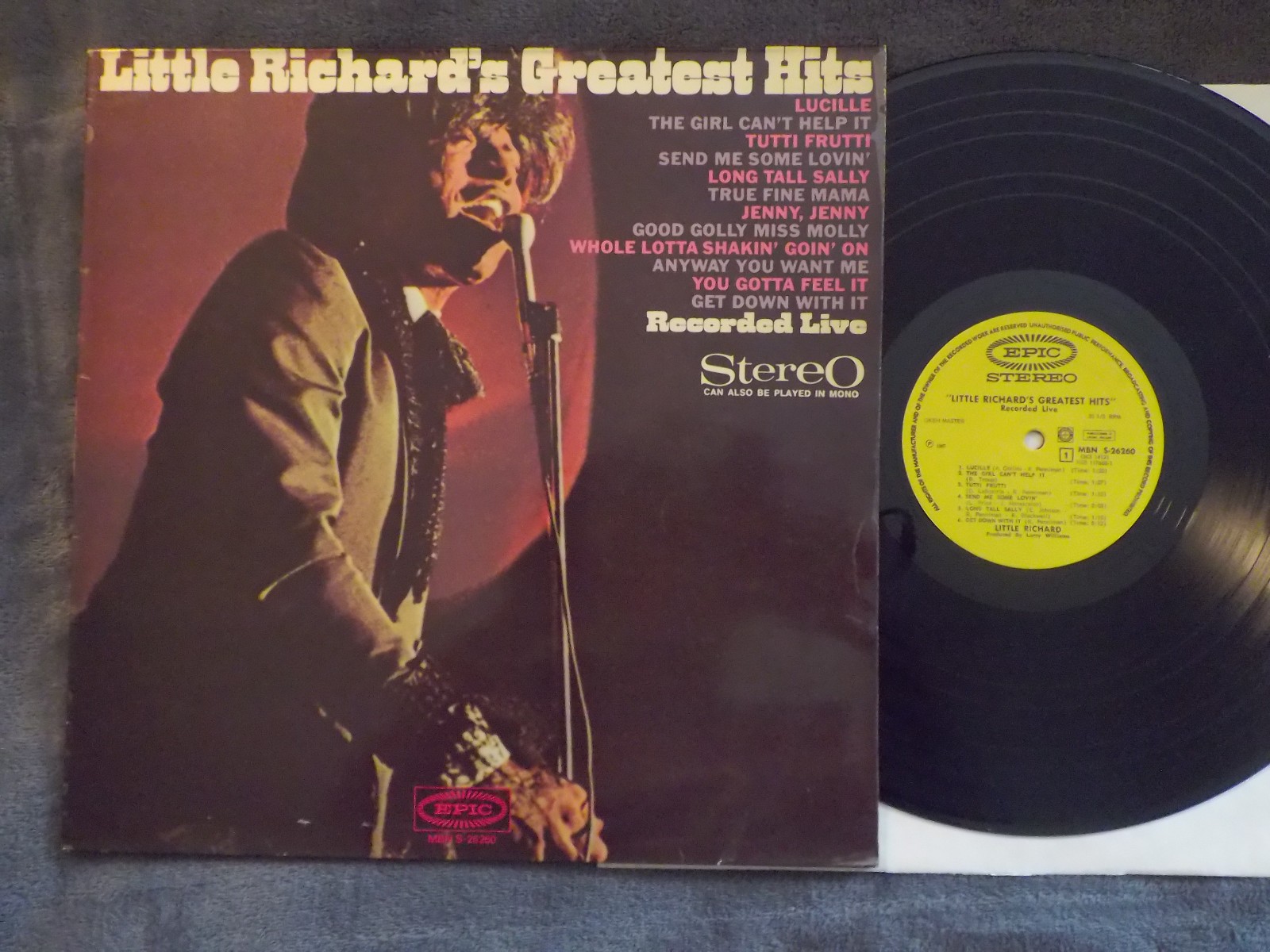 Little Richard – Little Richard’s Greatest Hits | NL-Pressung, Epic, LP (1967)