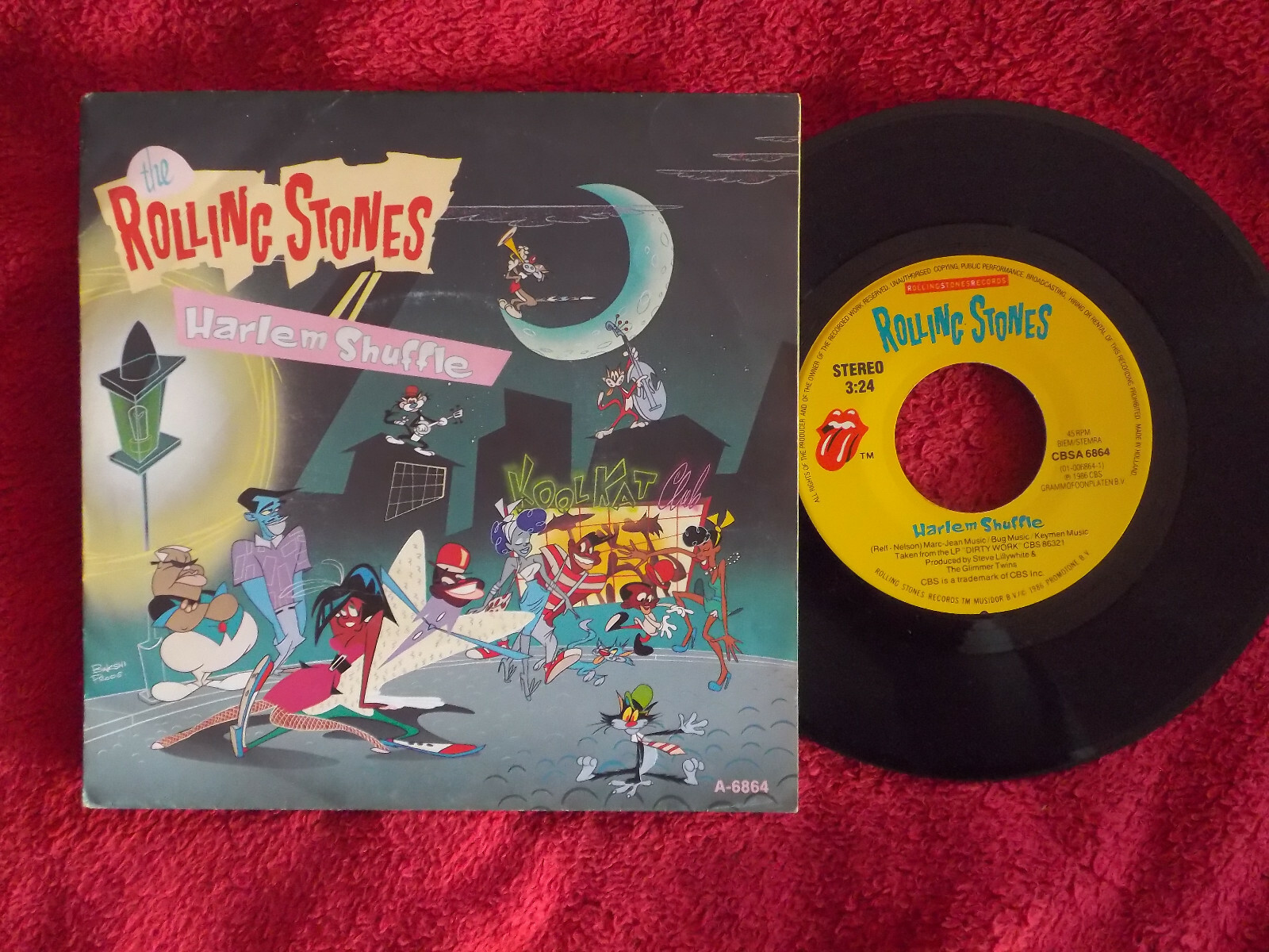 The Rolling Stones – Harlem Shuffle / Had It with You (7″-Single, 1986)