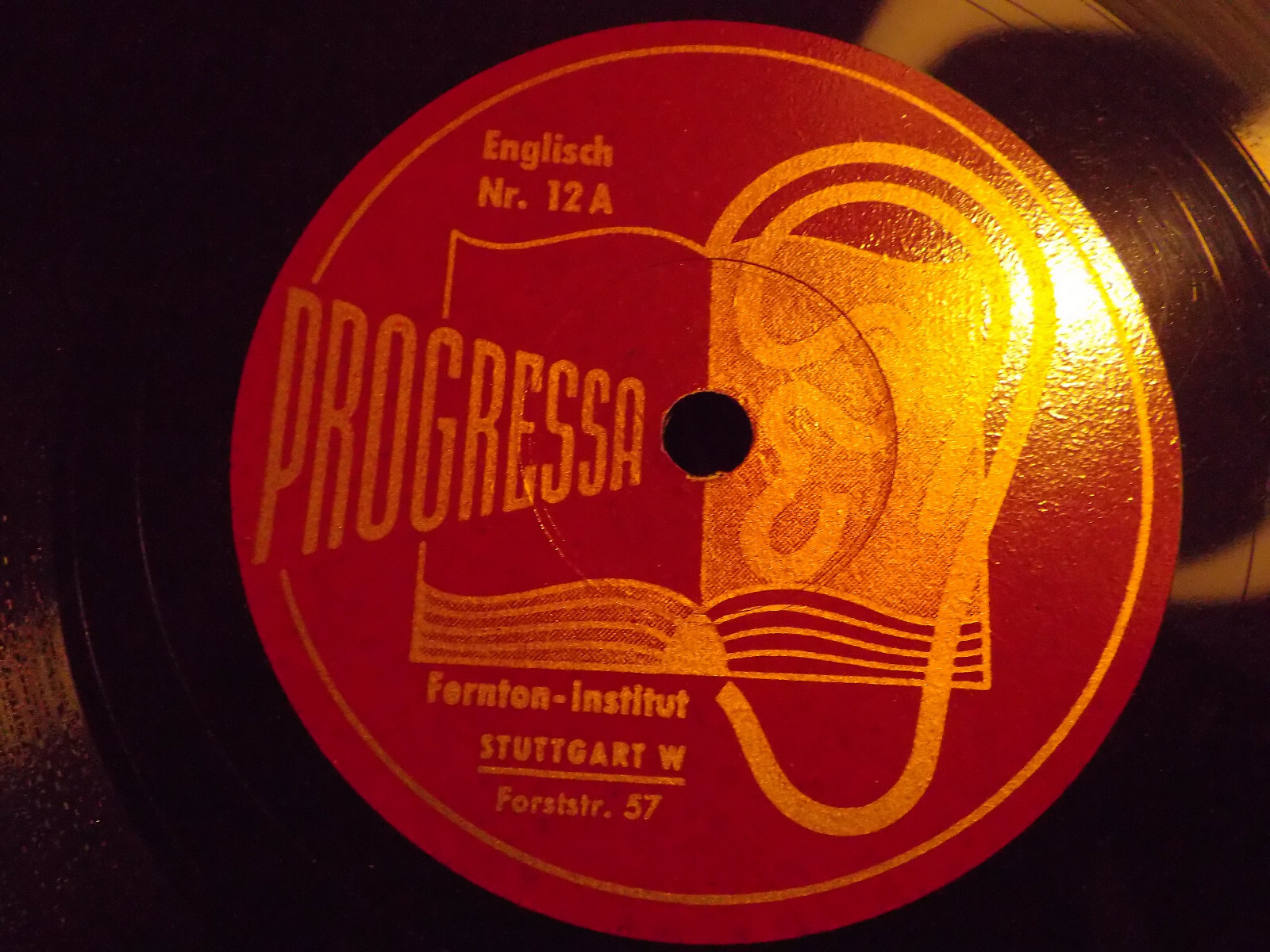 Englisch 8–12 – Fernton-Institut | Progressa Records, Schellack, Bild 10