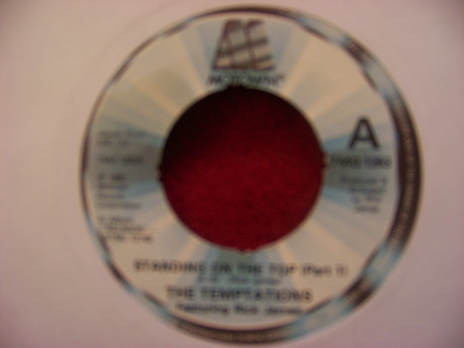 The Temptations – Standing on the Top (Part 1) / Standing on the Top (Part 2) | Motown 7″-Single, 1982