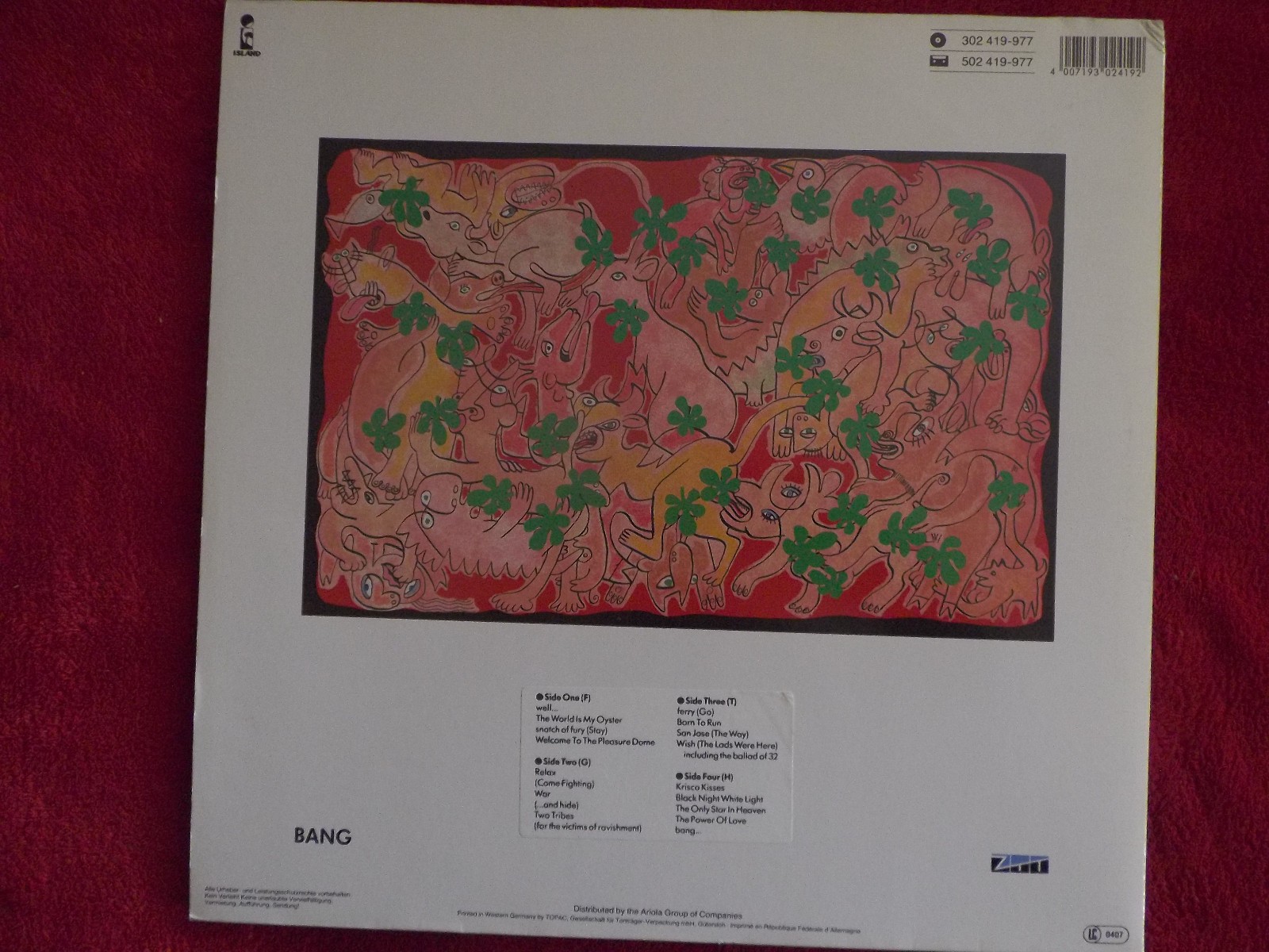 Frankie Goes to Hollywood – Welcome to the Pleasuredome | ZTT / Island Records, 1984, Double LP, Bild 6