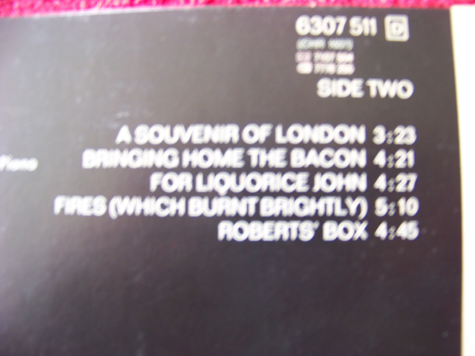 Procol Harum – Grand Hotel | Chrysalis Records LP, Bild 4