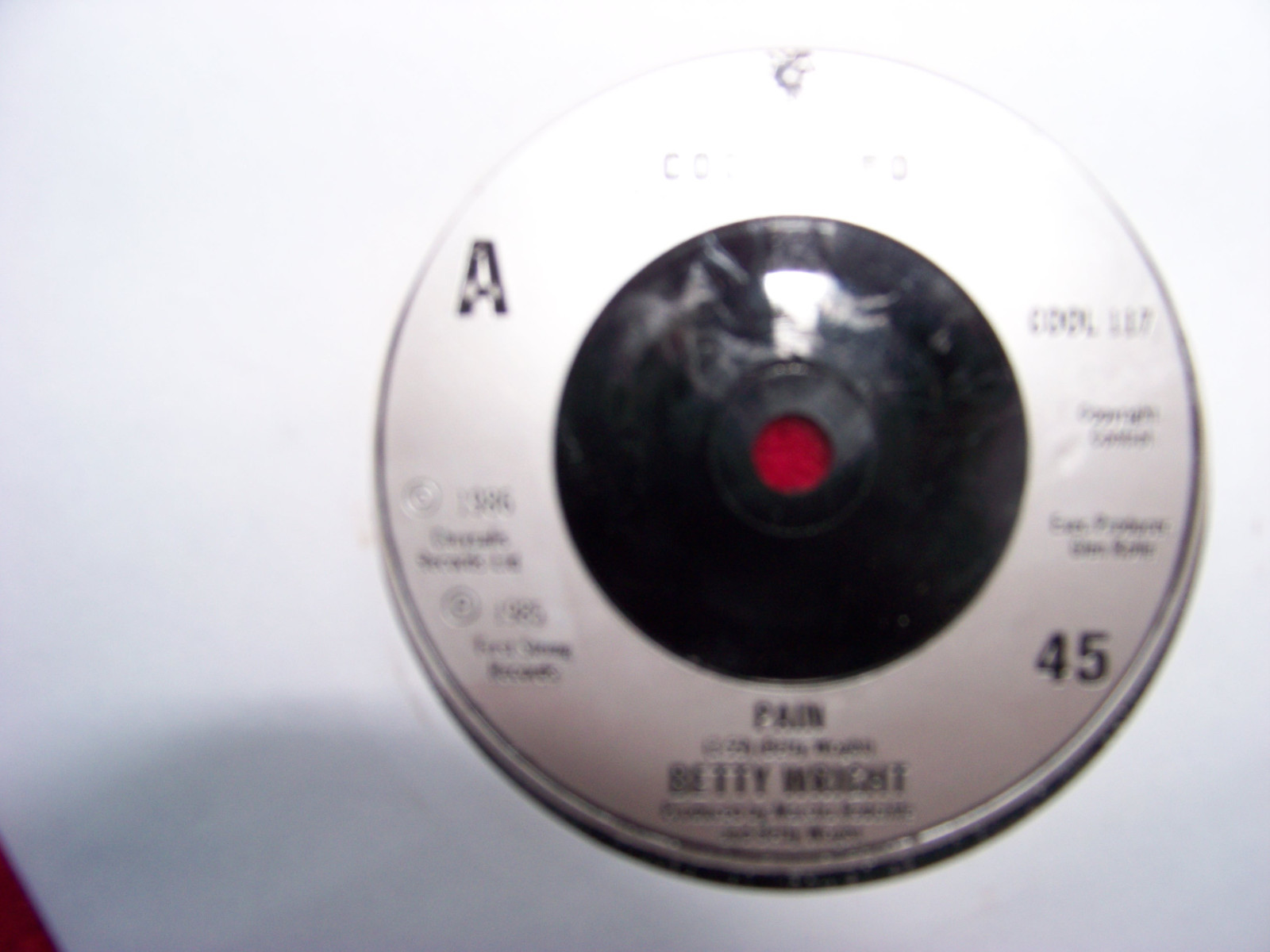 Betty Wright – Pain / Pain (The Rap) | 7-Inch-Single
