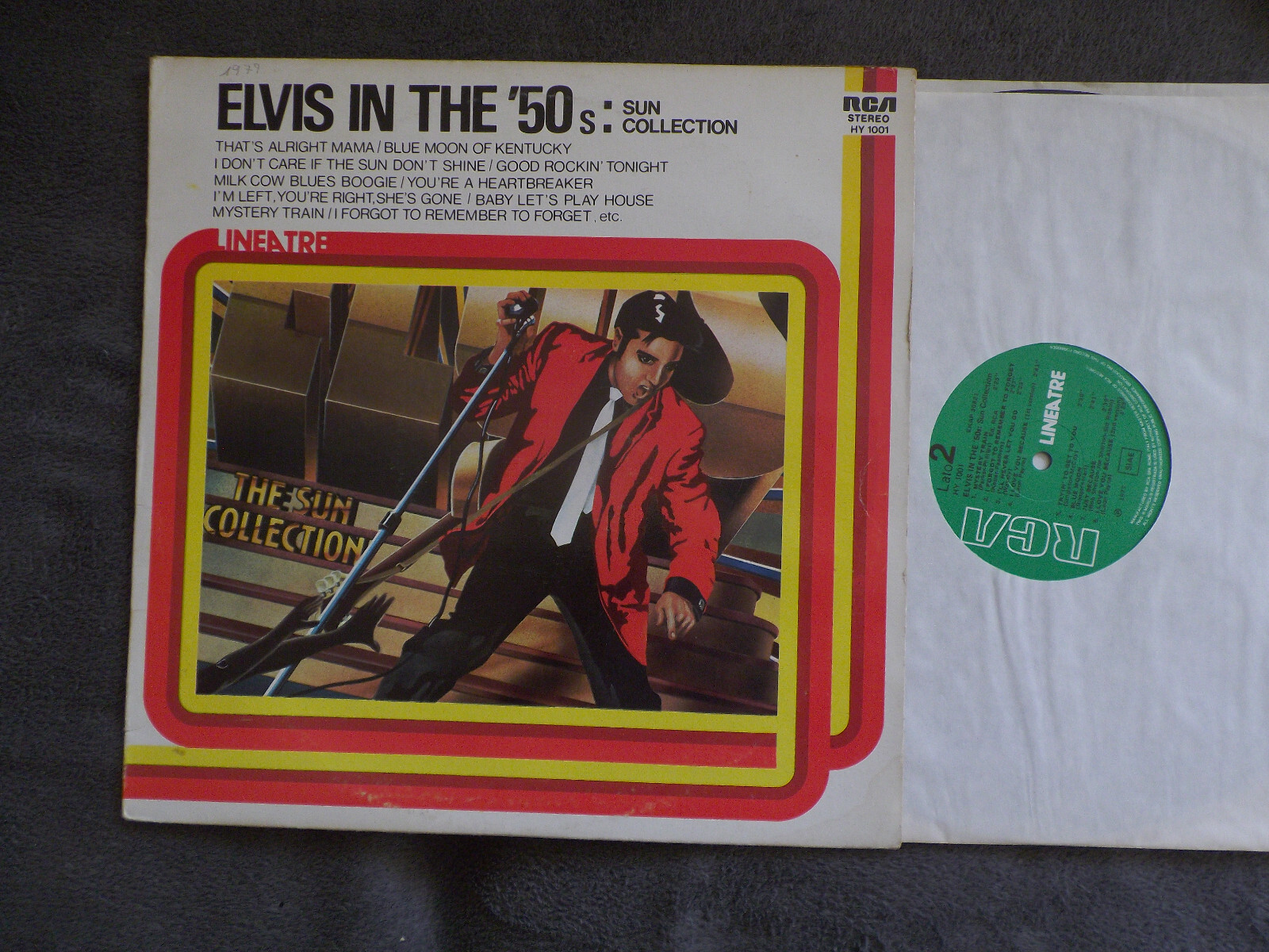 Elvis Presley – Elvis in the `50s Sun Collection (RCA, HY 1001, 1977)